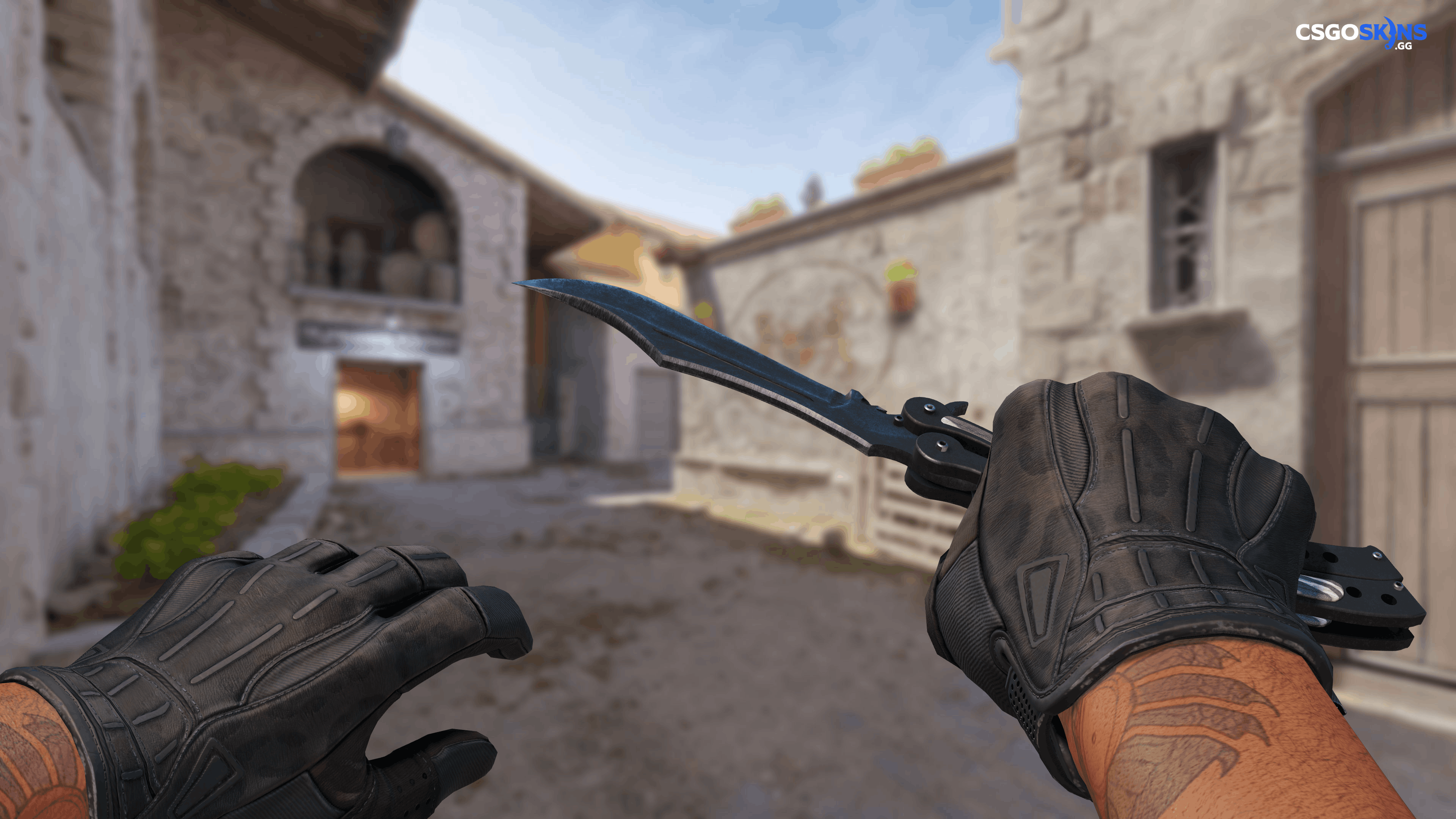 ★ Butterfly Knife | Black Laminate Artwork