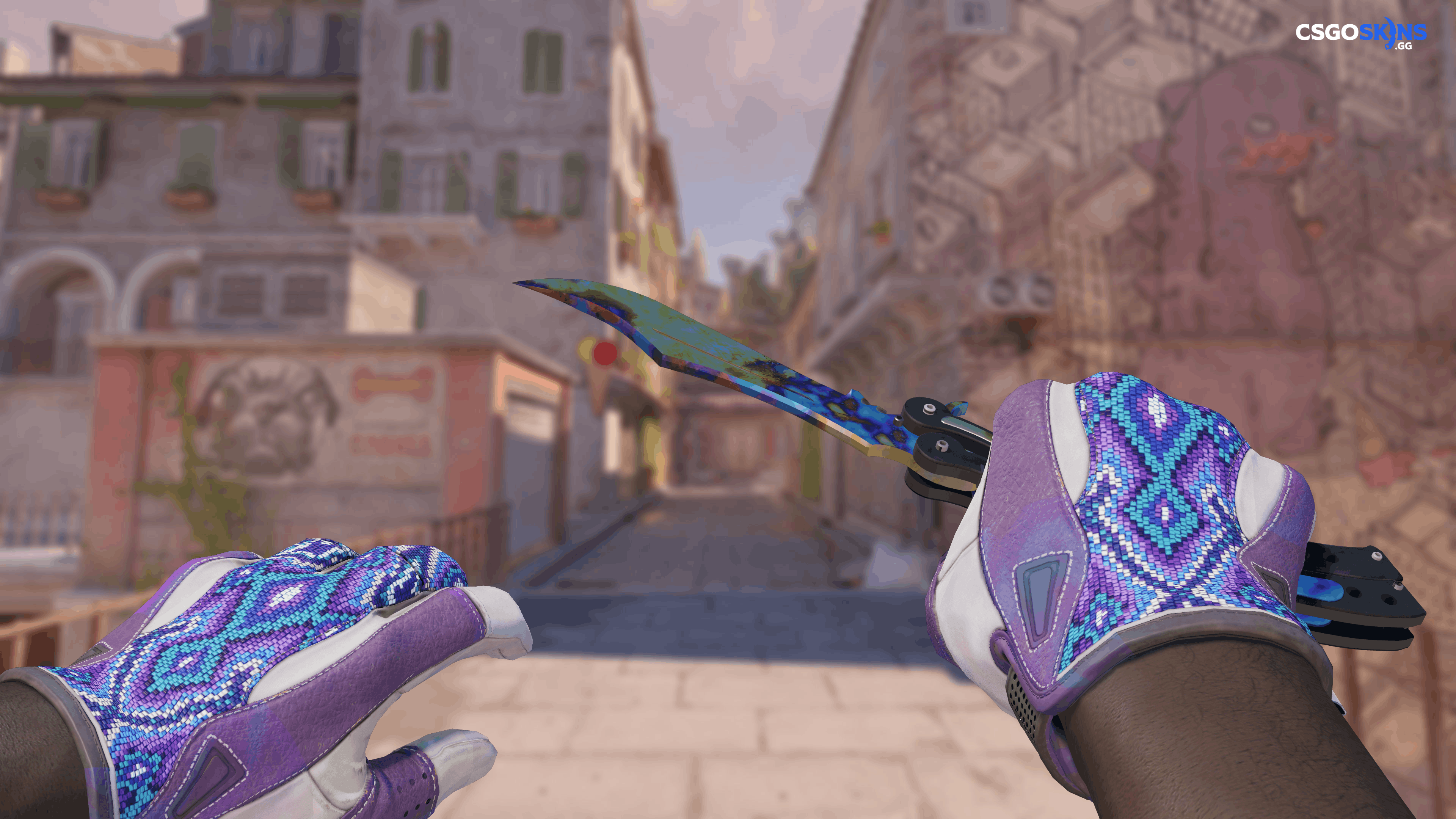 ★ Butterfly Knife | Case Hardened Artwork