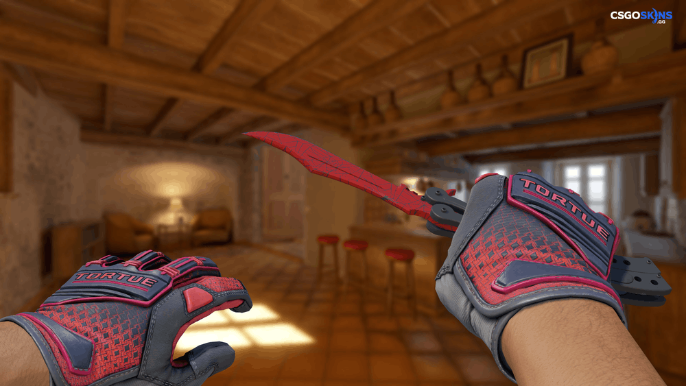 ★ Butterfly Knife | Crimson Web Artwork