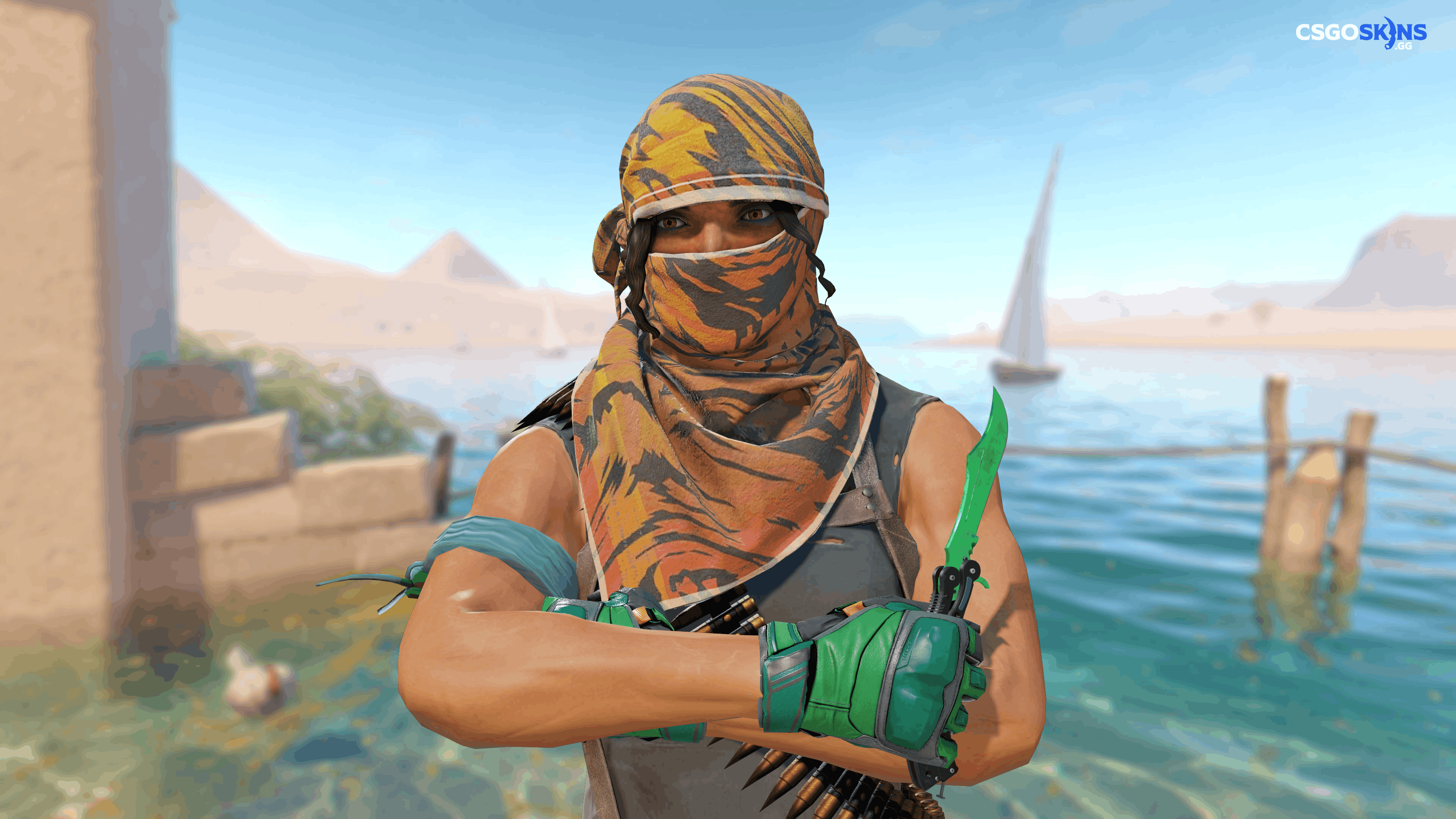 ★ Butterfly Knife | Gamma Doppler Emerald Artwork