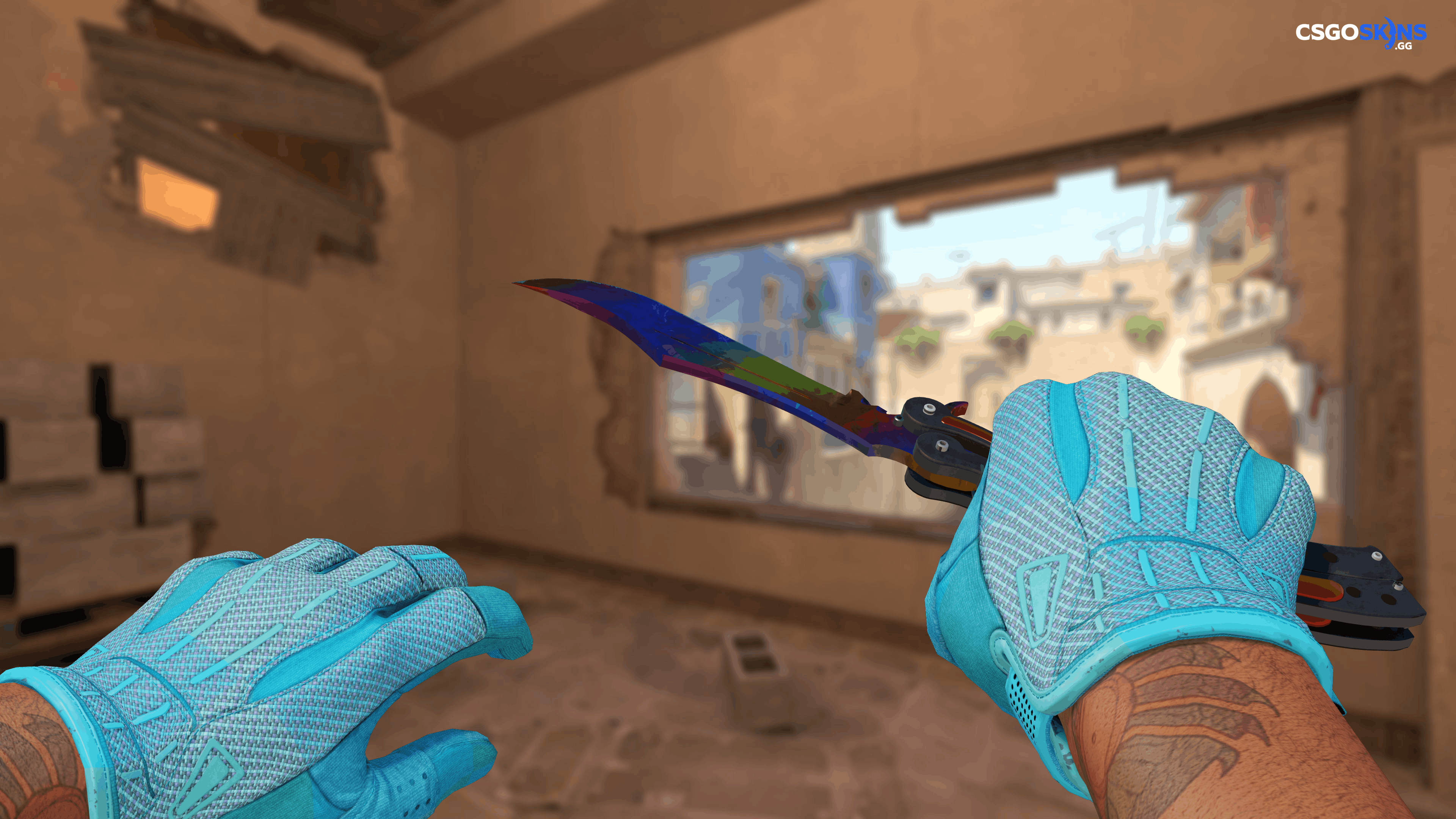★ Butterfly Knife | Marble Fade Artwork