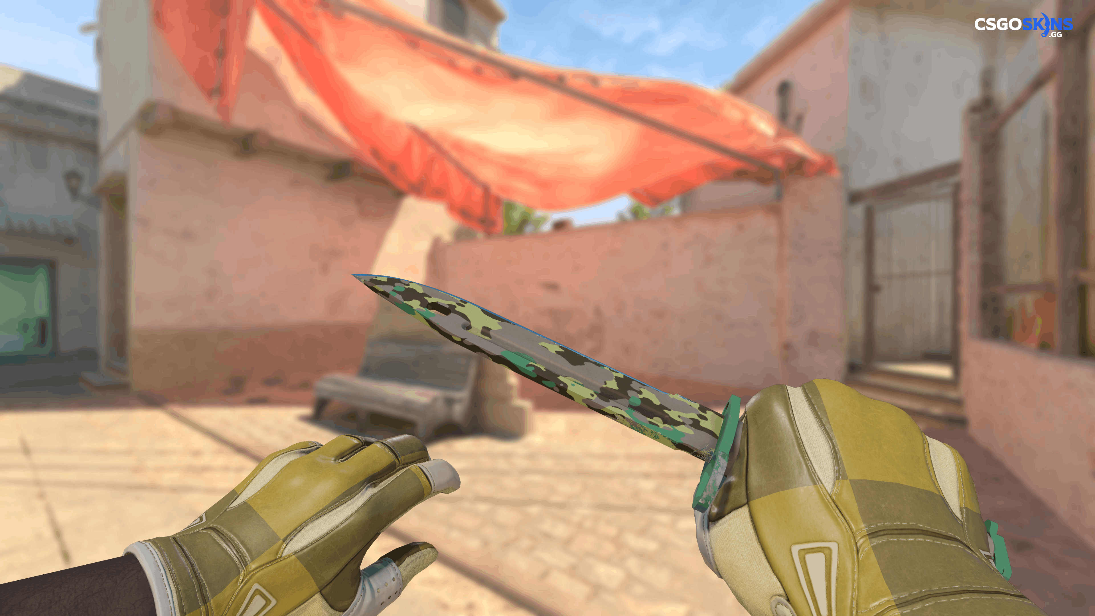 ★ Bayonet | Boreal Forest Artwork