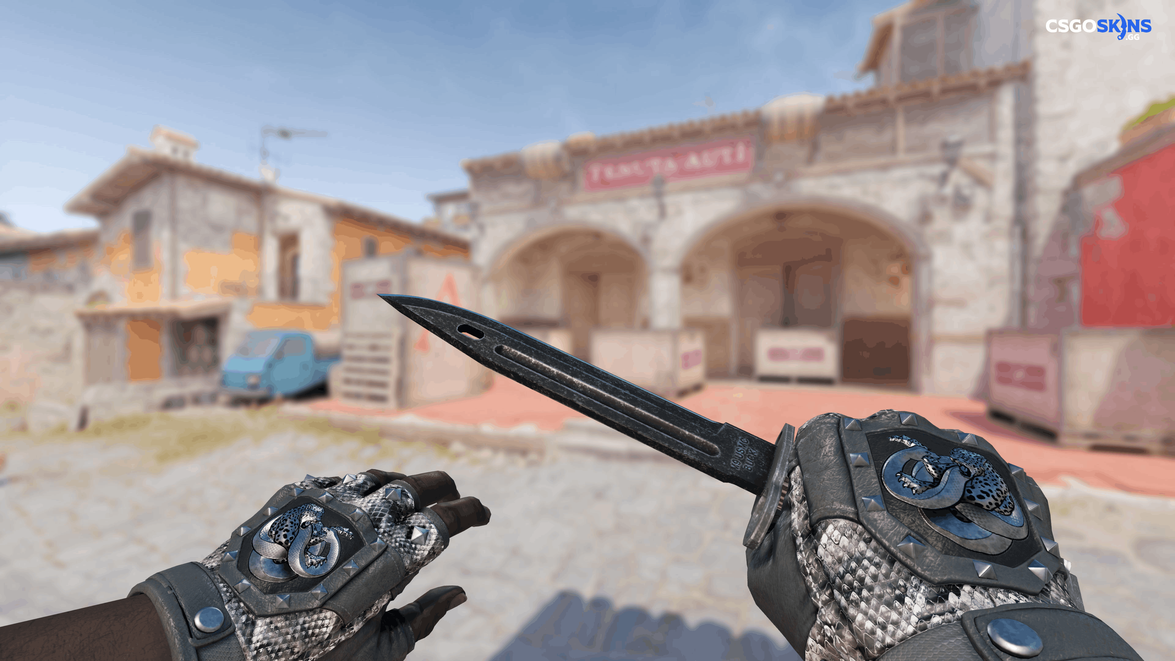 ★ Bayonet | Black Laminate Artwork