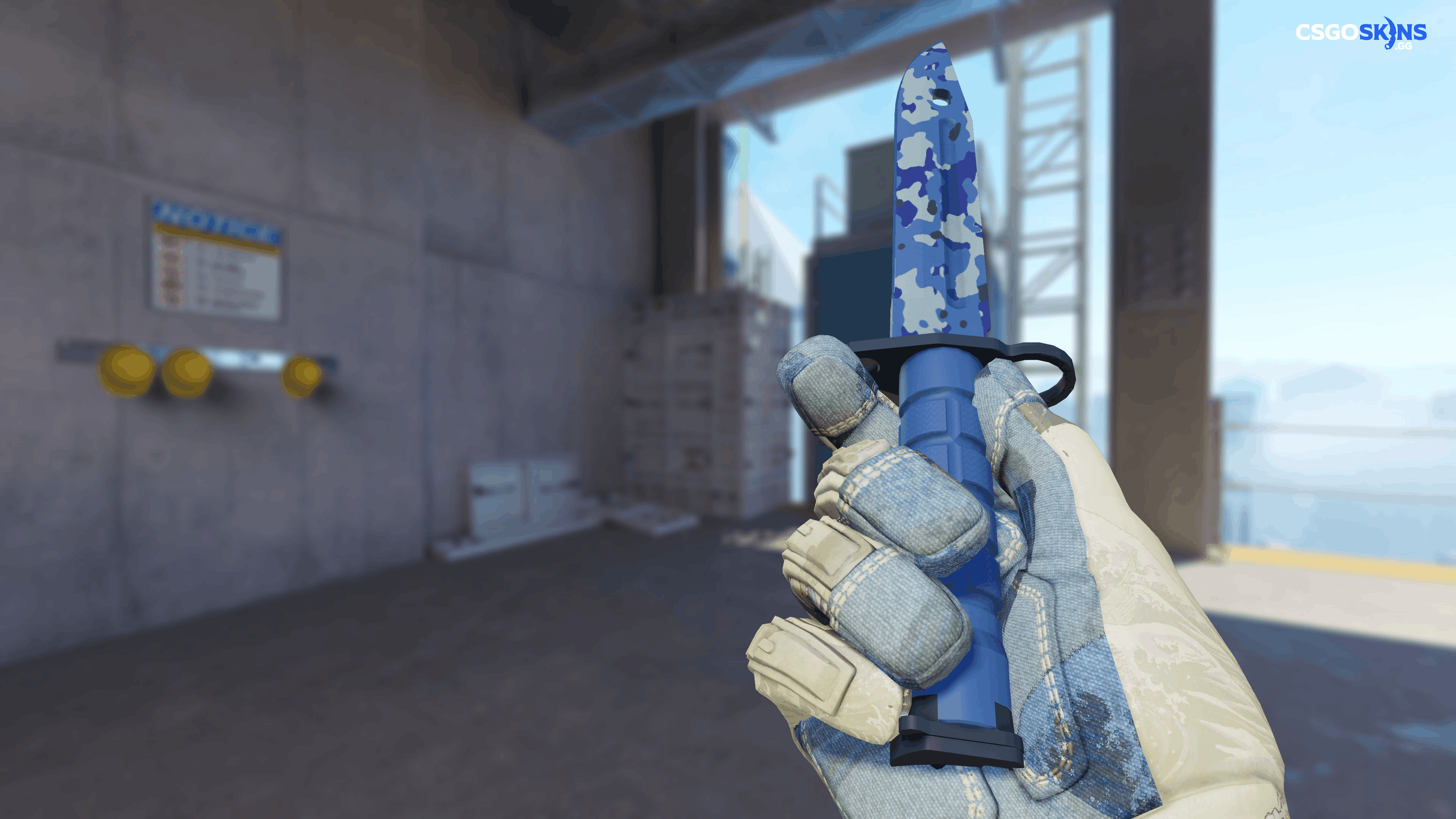 ★ Bayonet | Bright Water Artwork