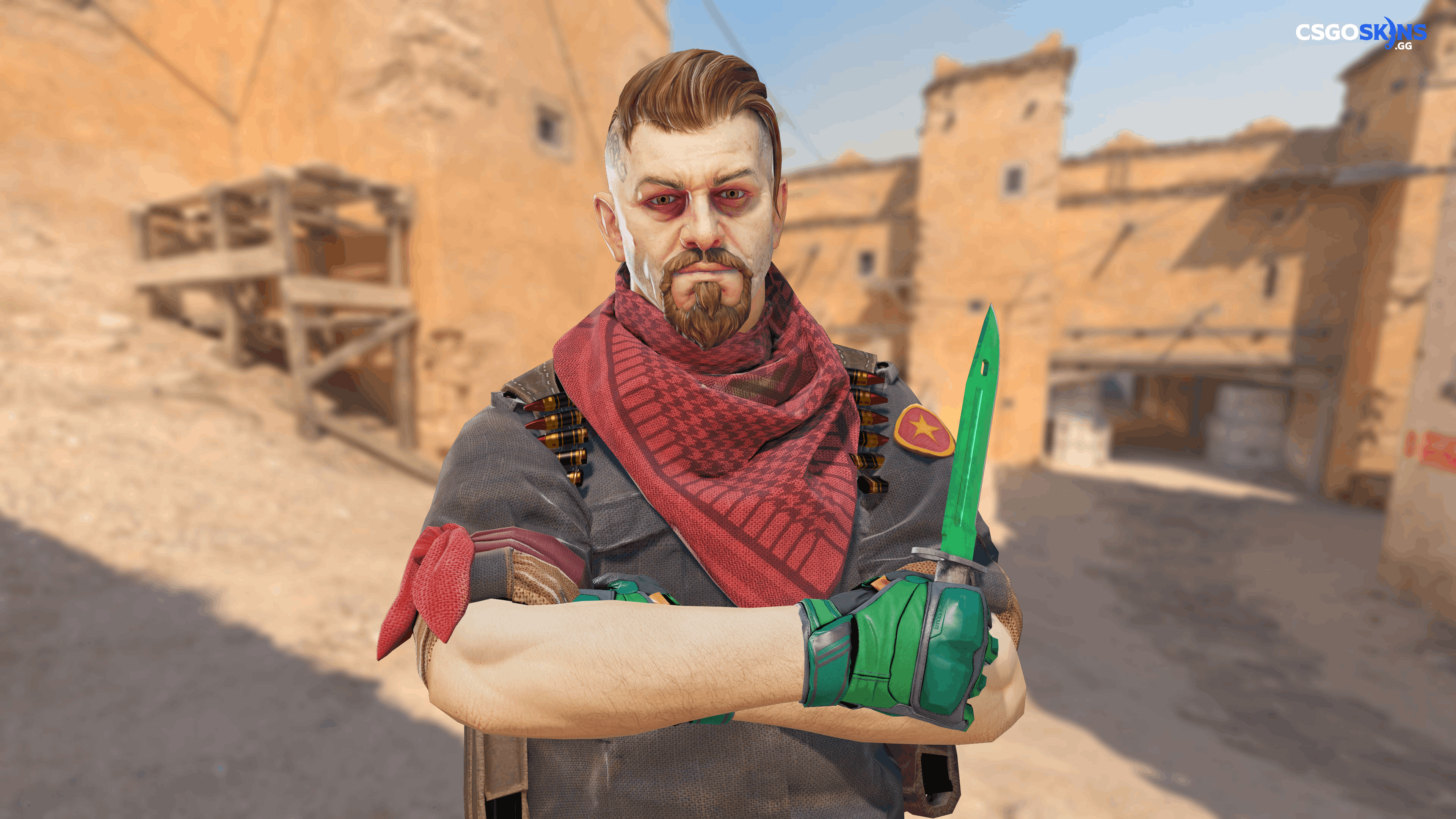 ★ Bayonet | Gamma Doppler Emerald Artwork