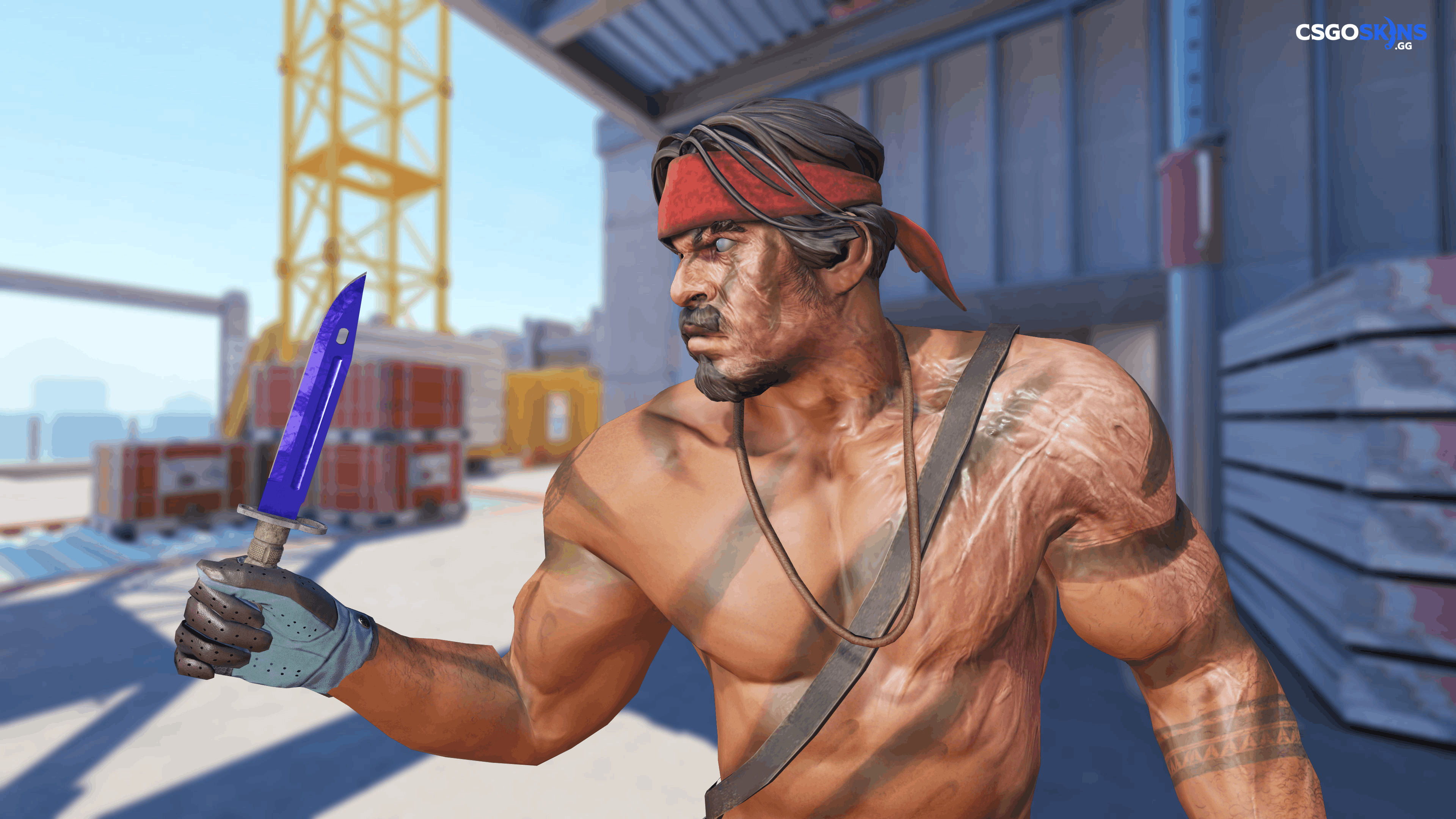 ★ Bayonet | Doppler Sapphire Artwork