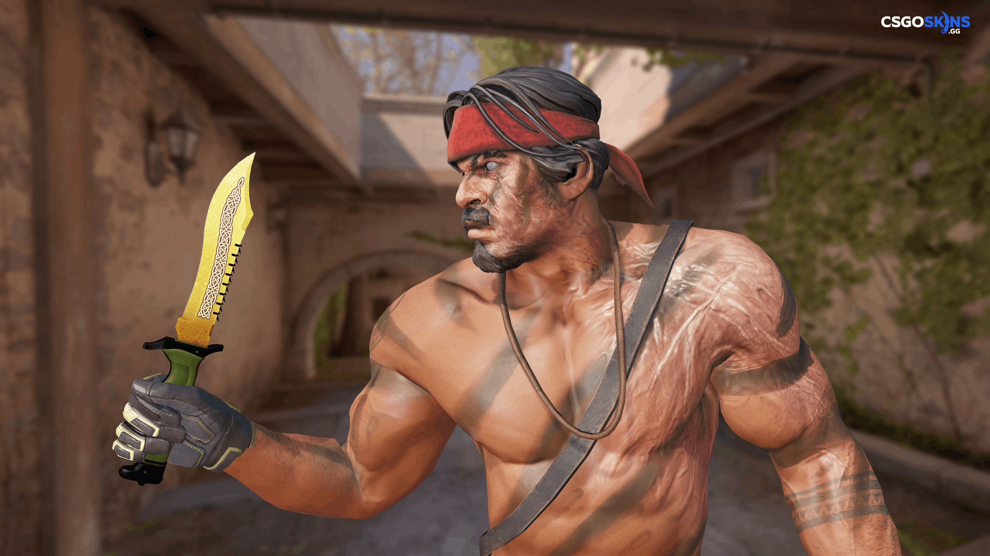 ★ Bowie Knife | Lore Artwork