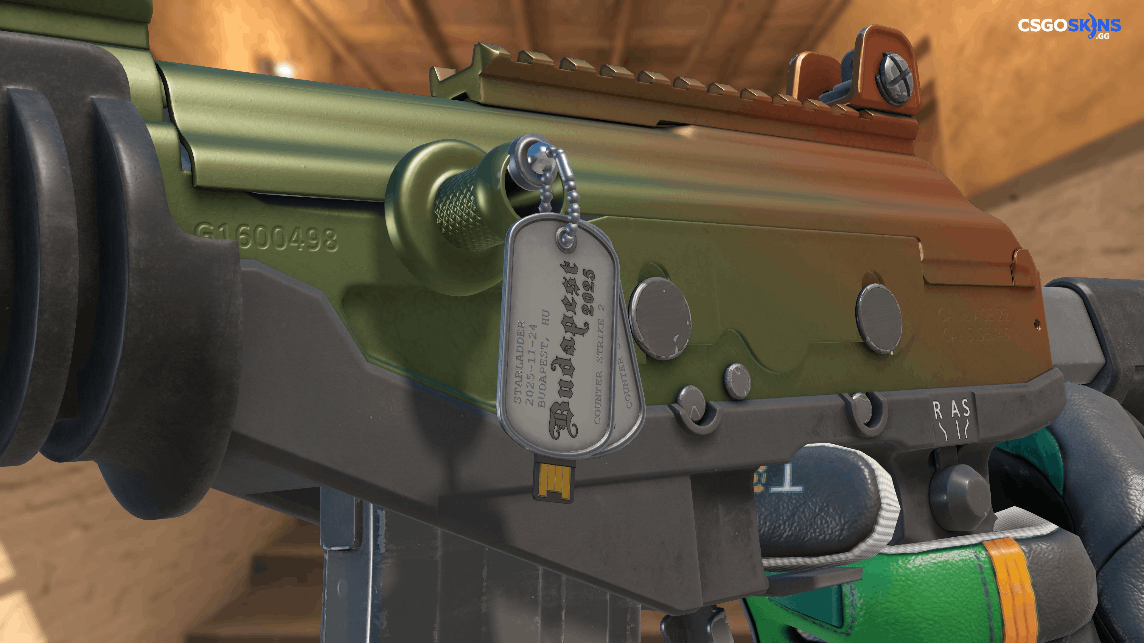Charm | Budapest 2025 Highlight | flameZ vs FaZe on Dust II Artwork
