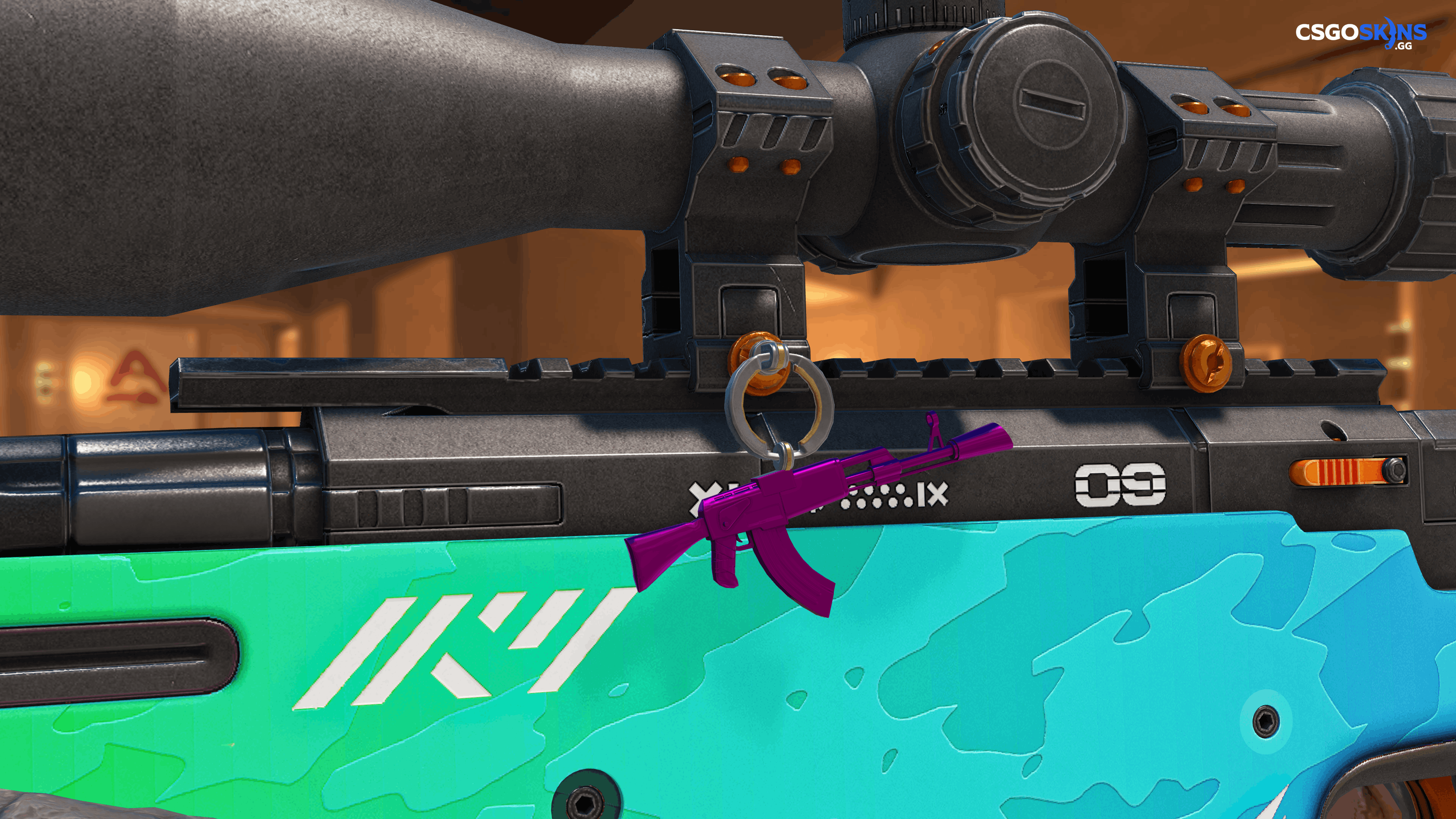 Charm | Die-cast AK Artwork