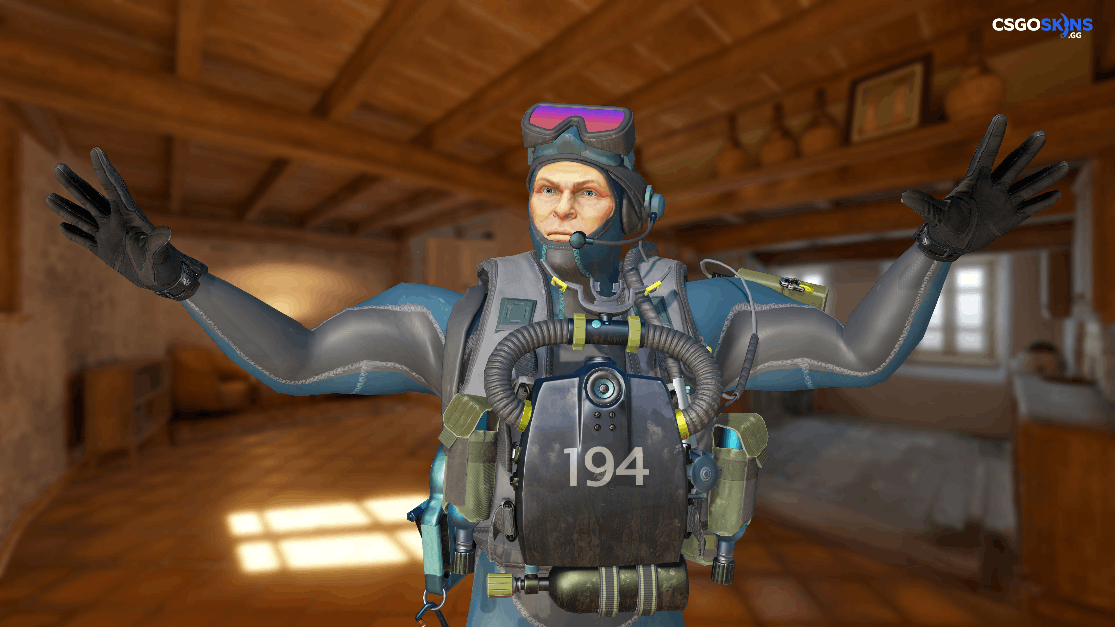 Cmdr. Frank 'Wet Sox' Baroud | SEAL Frogman Artwork