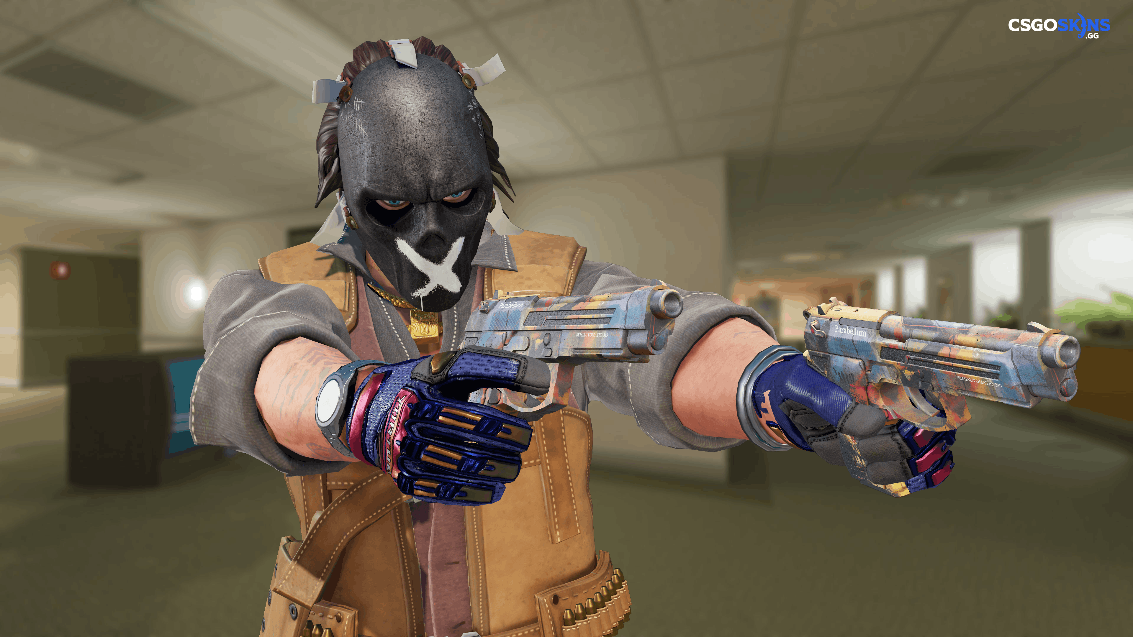 Dual Berettas | Hideout Artwork