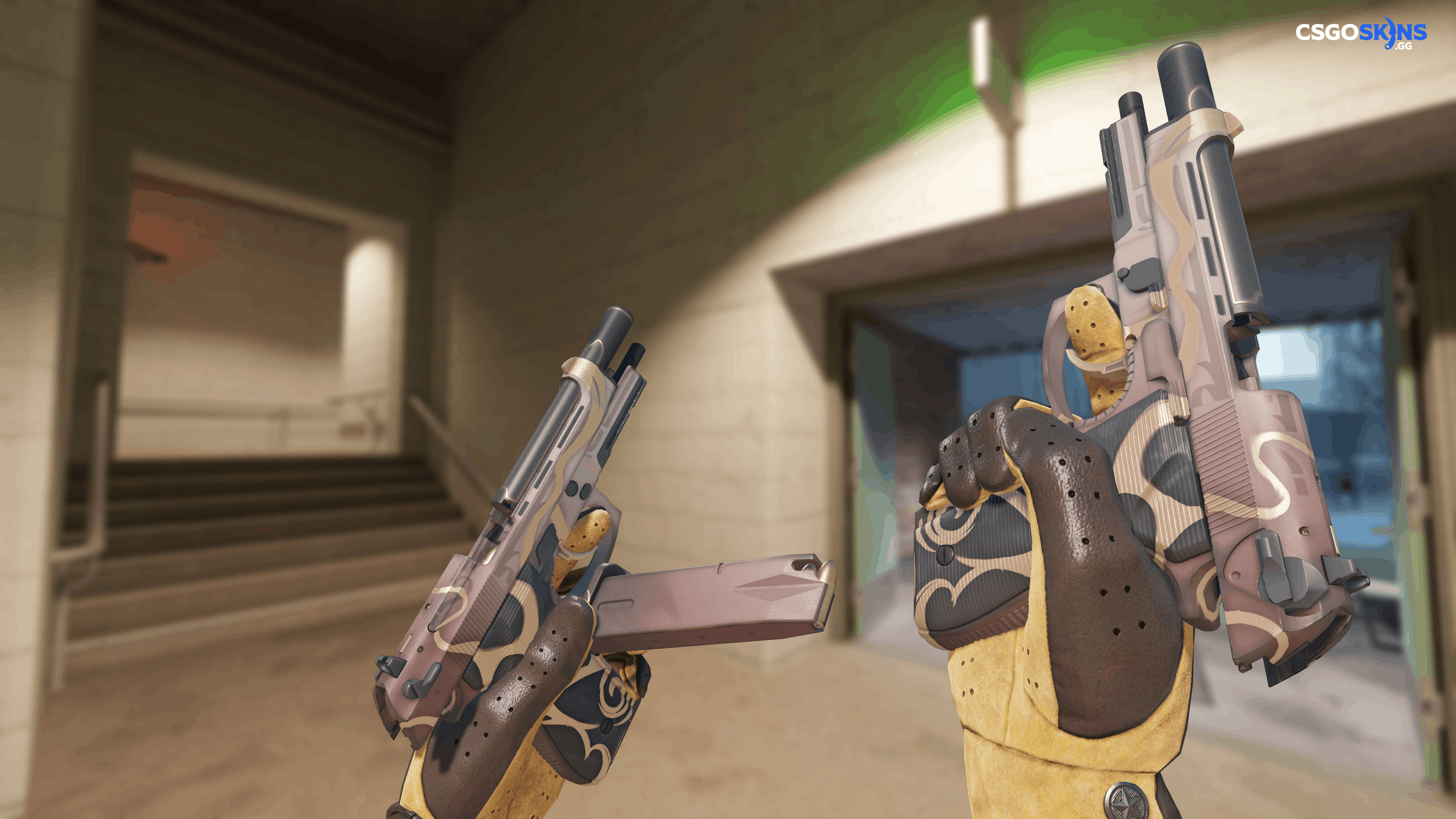 Dual Berettas | Mystic Conjunction Artwork