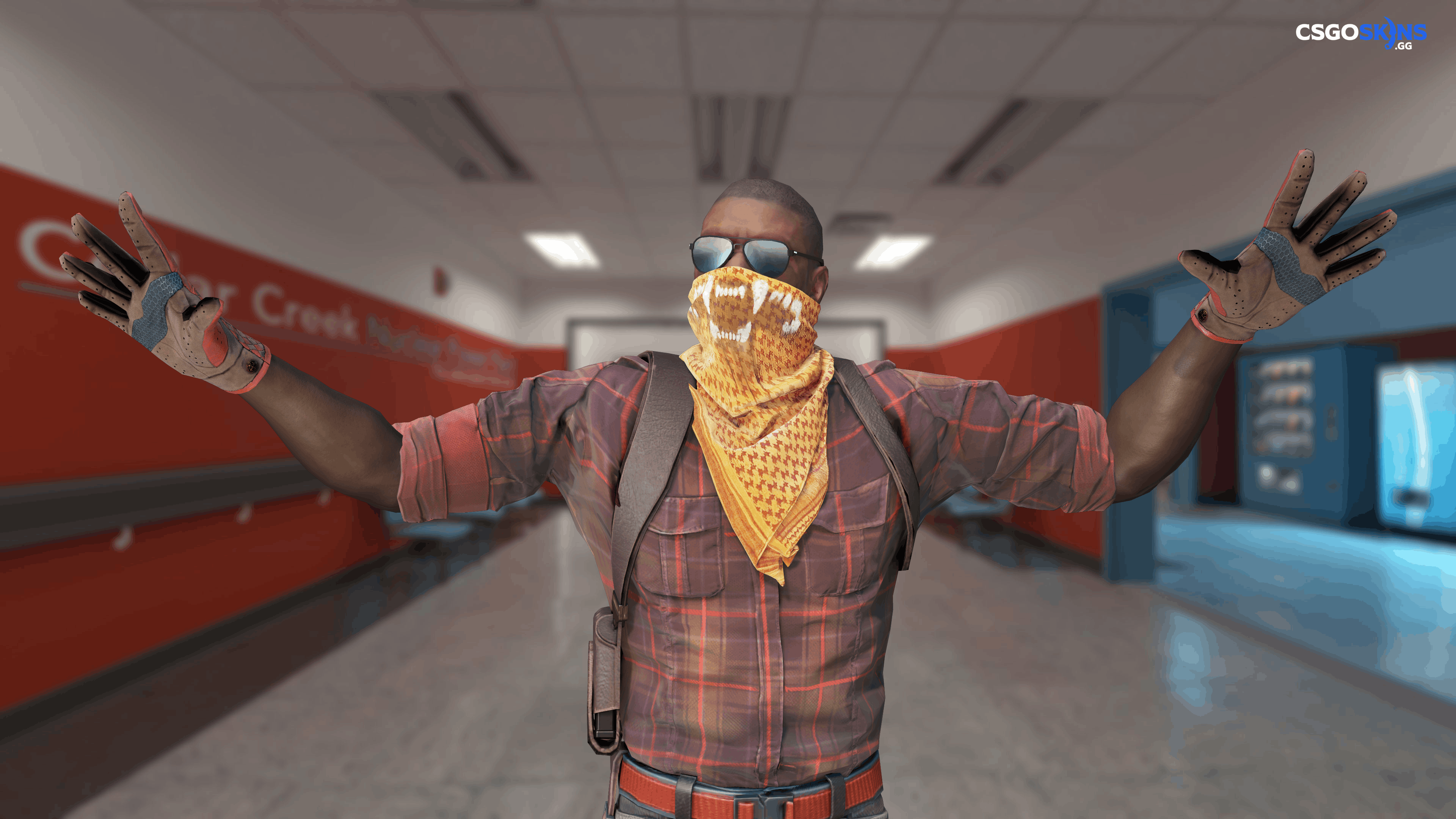 ★ Driver Gloves | Crimson Weave Artwork