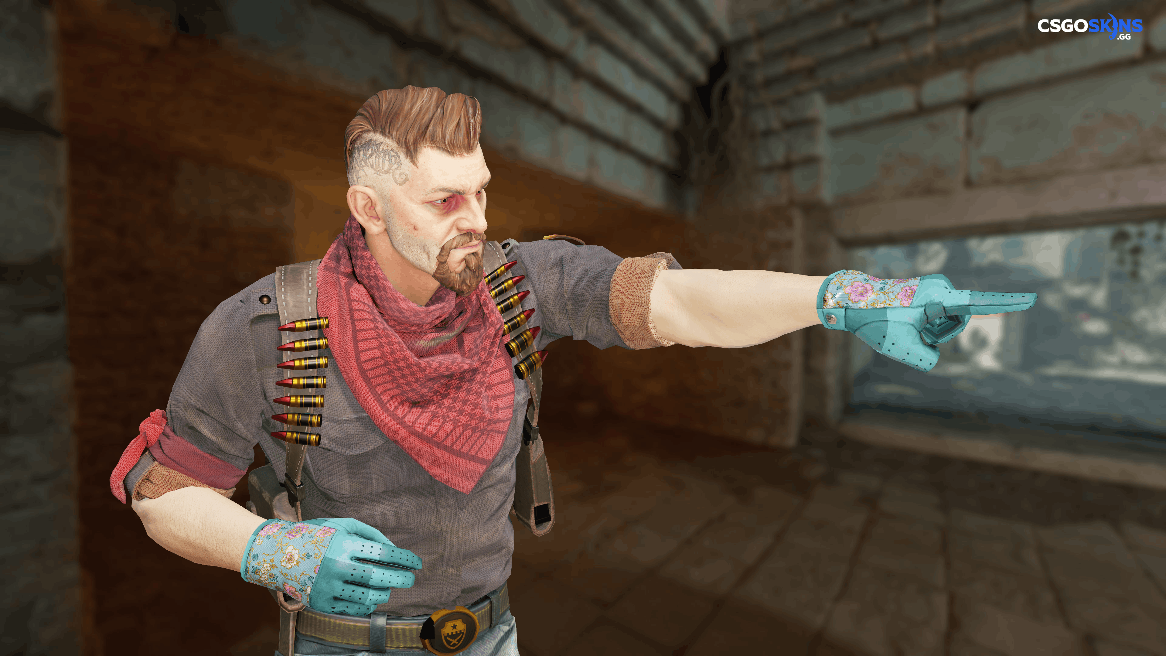 ★ Driver Gloves | Brocade Flowers Artwork
