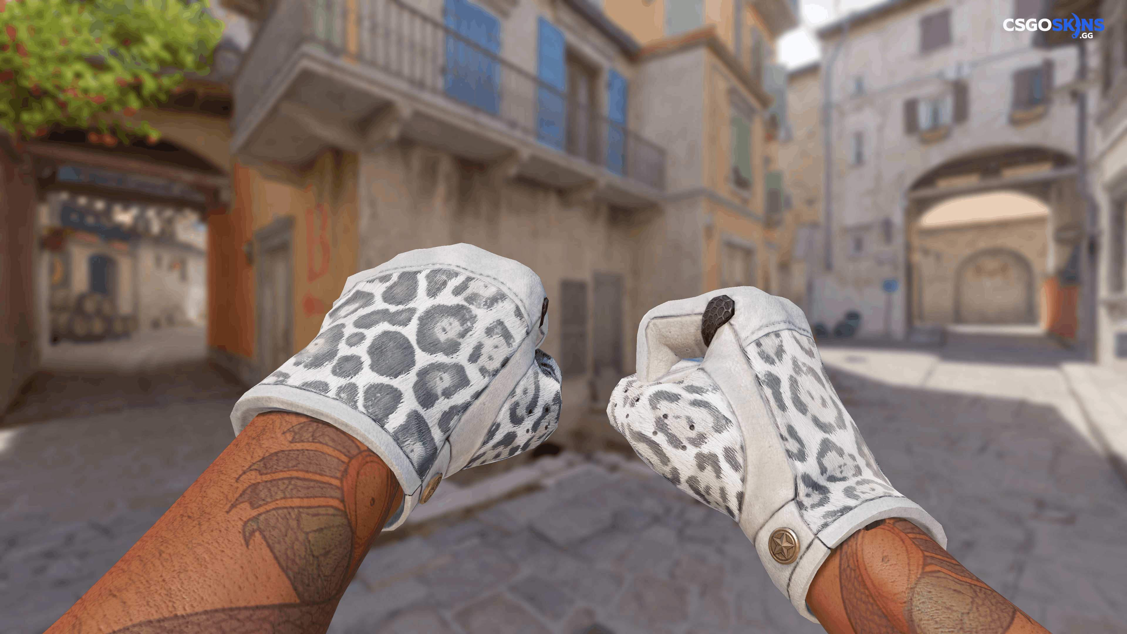 ★ Driver Gloves | Snow Leopard Artwork