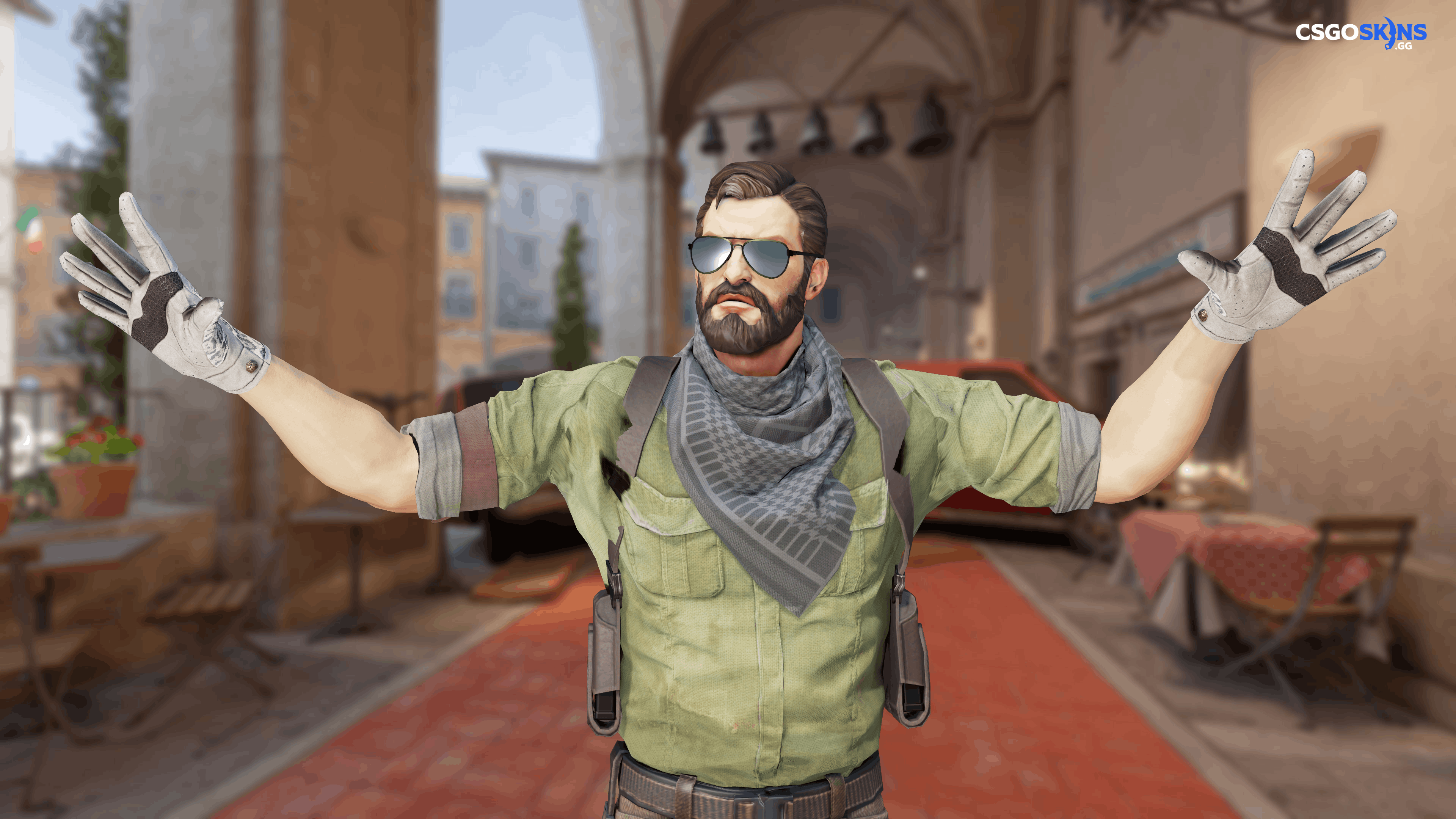 ★ Driver Gloves | Snow Leopard Artwork