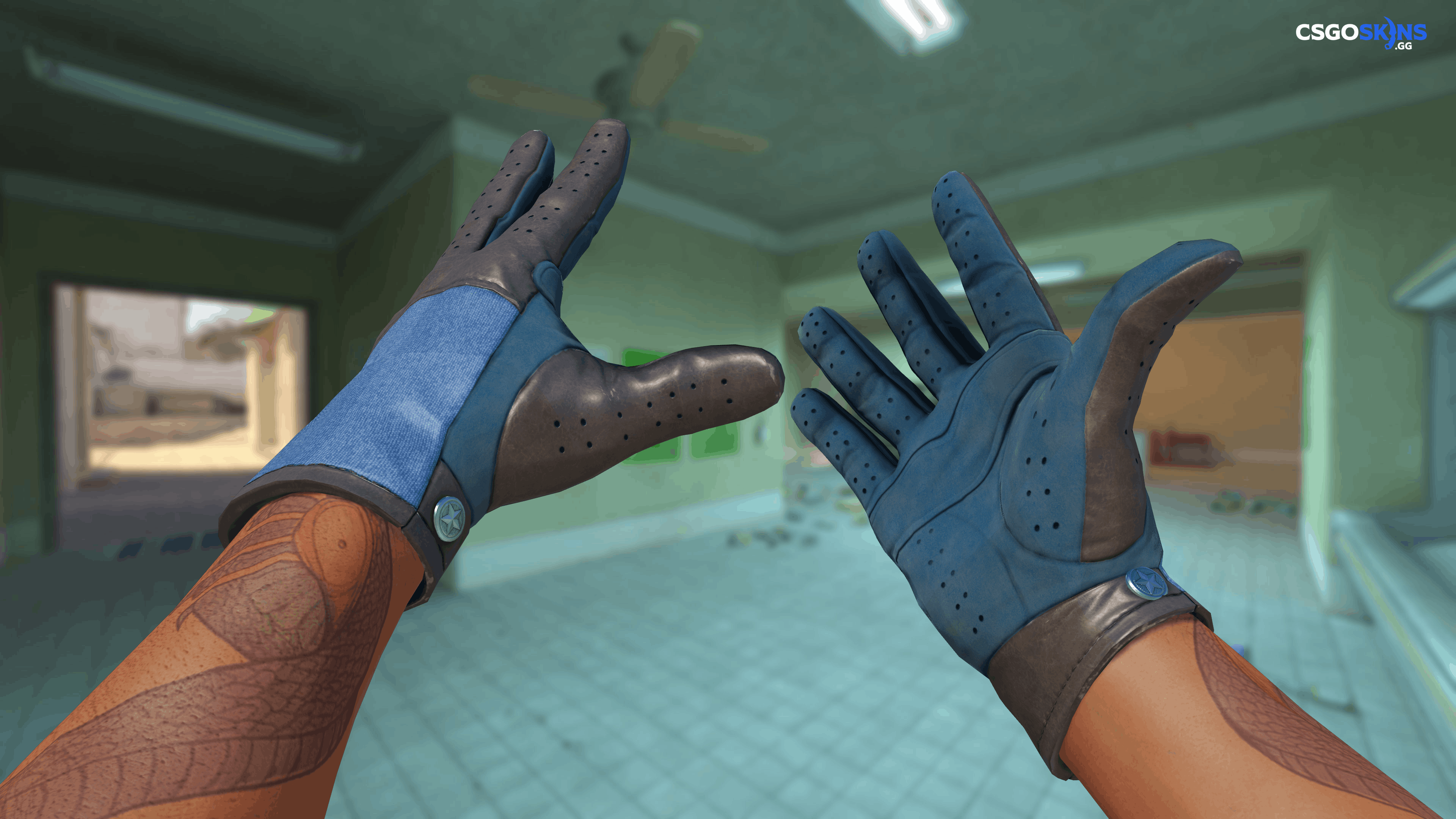 ★ Driver Gloves | Seigaiha Artwork