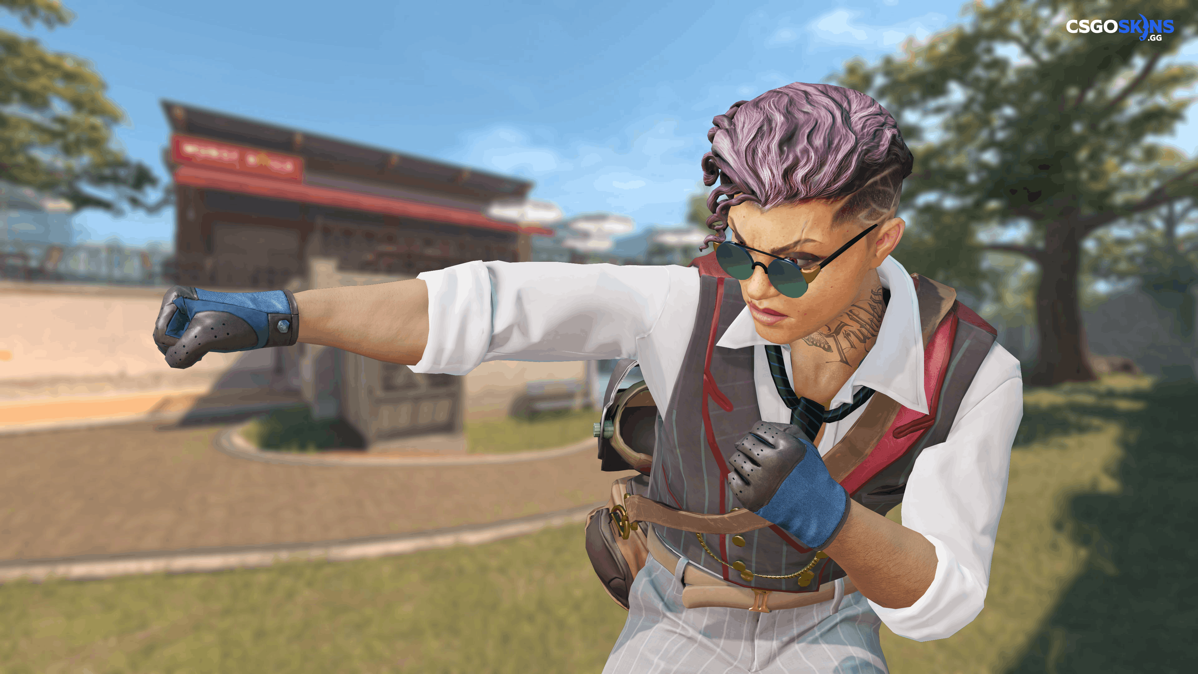 ★ Driver Gloves | Seigaiha Artwork