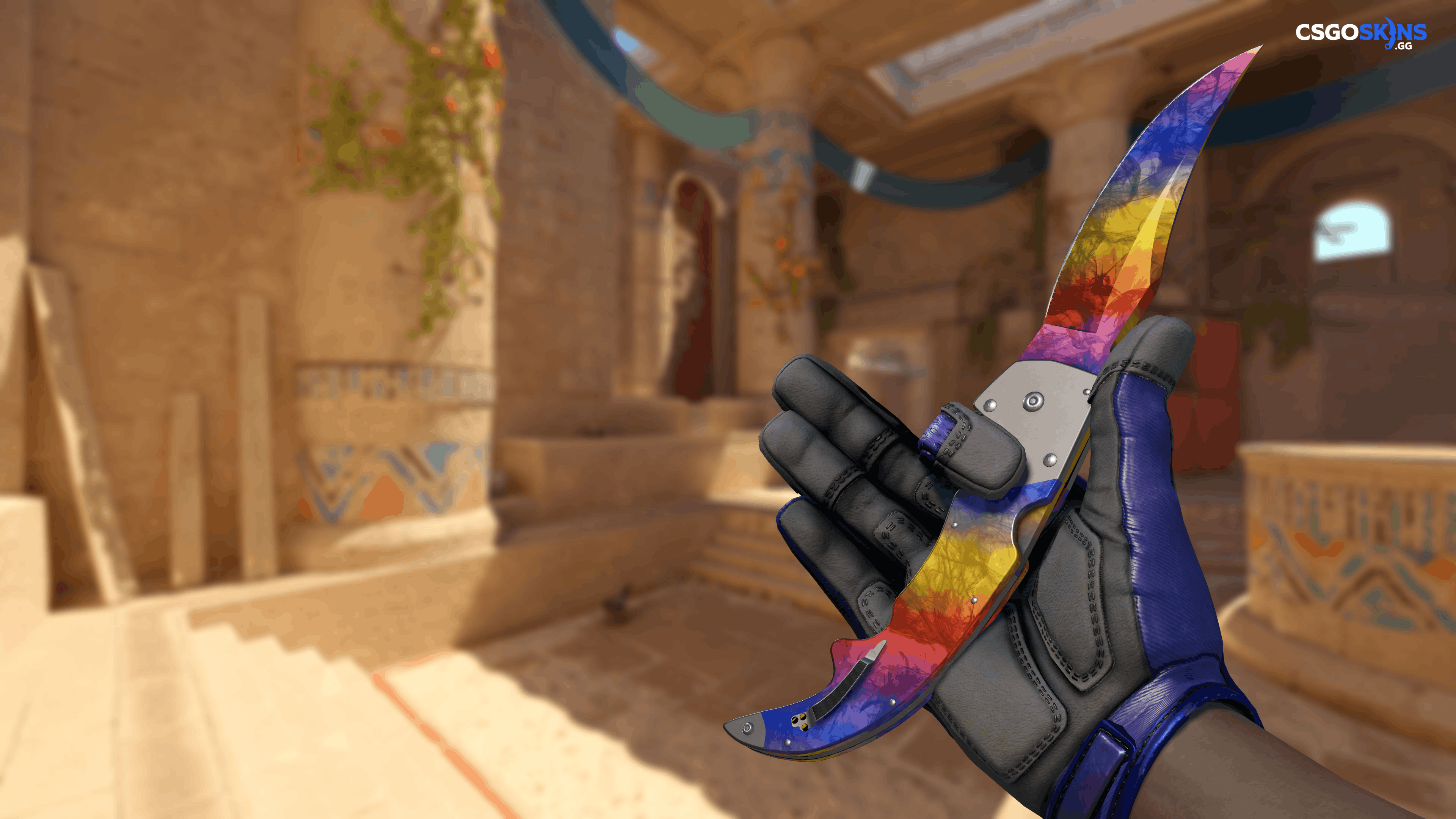 ★ Falchion Knife | Marble Fade Artwork