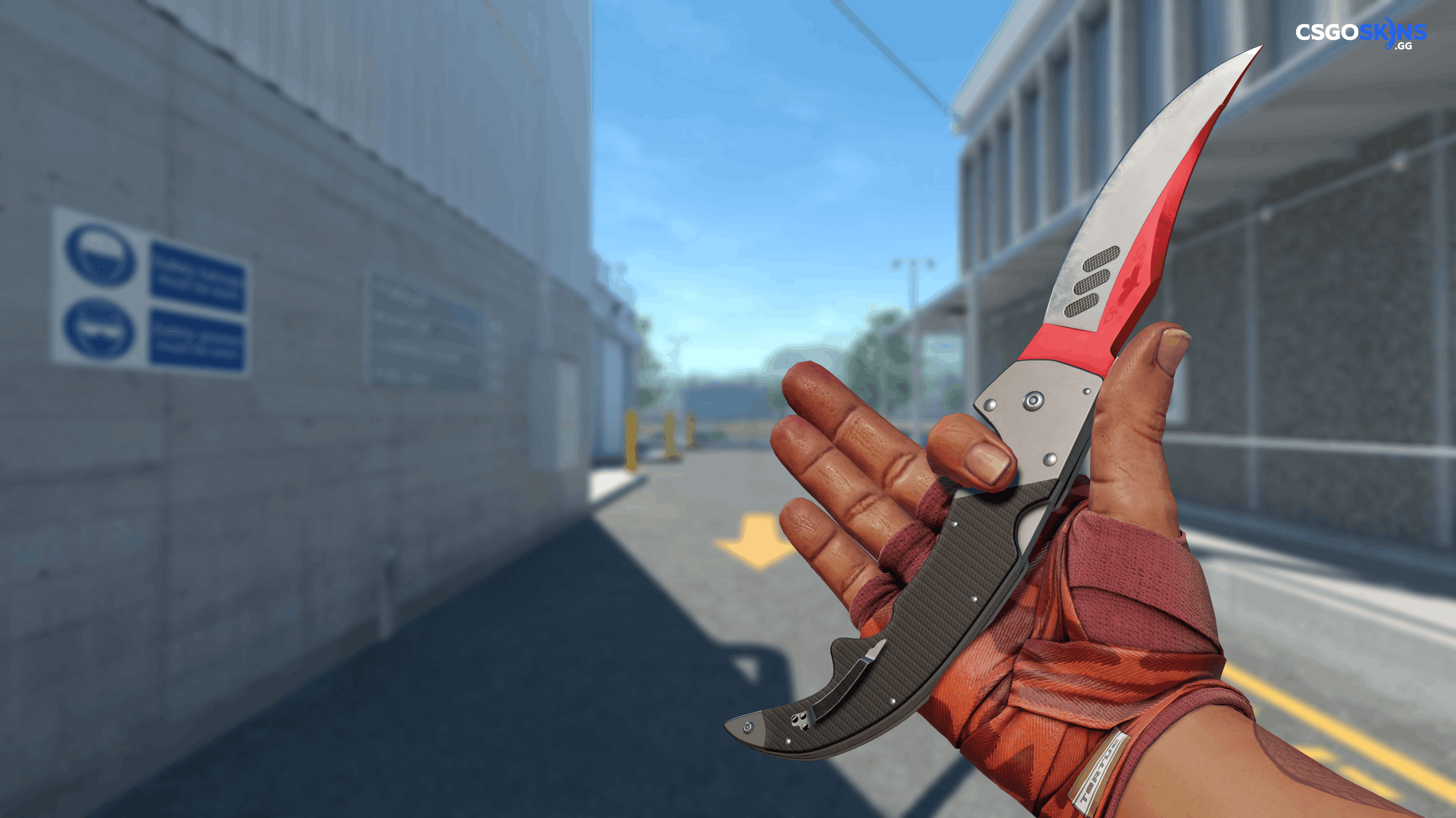 ★ Falchion Knife | Autotronic Artwork