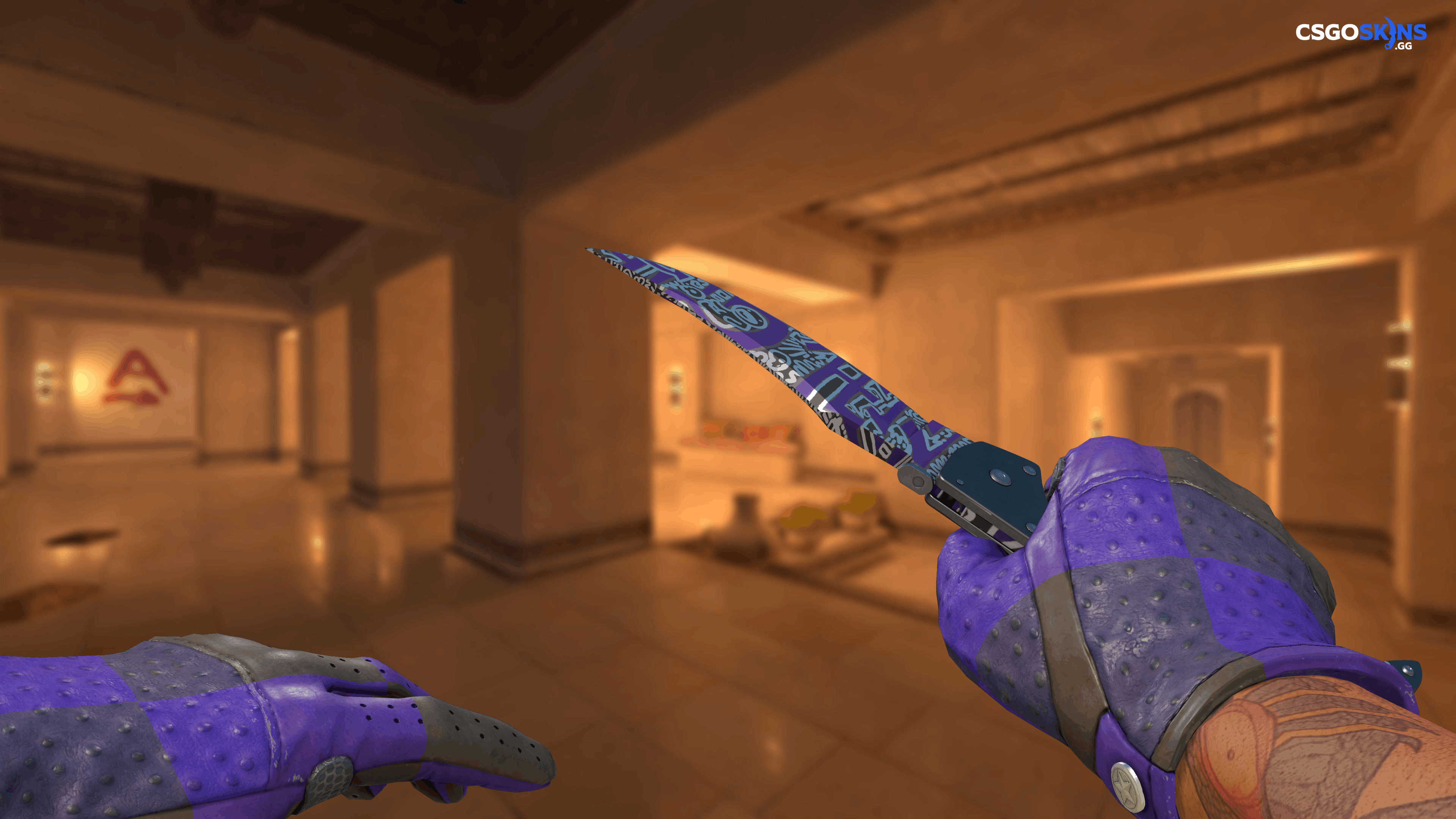 ★ Falchion Knife | Freehand Artwork