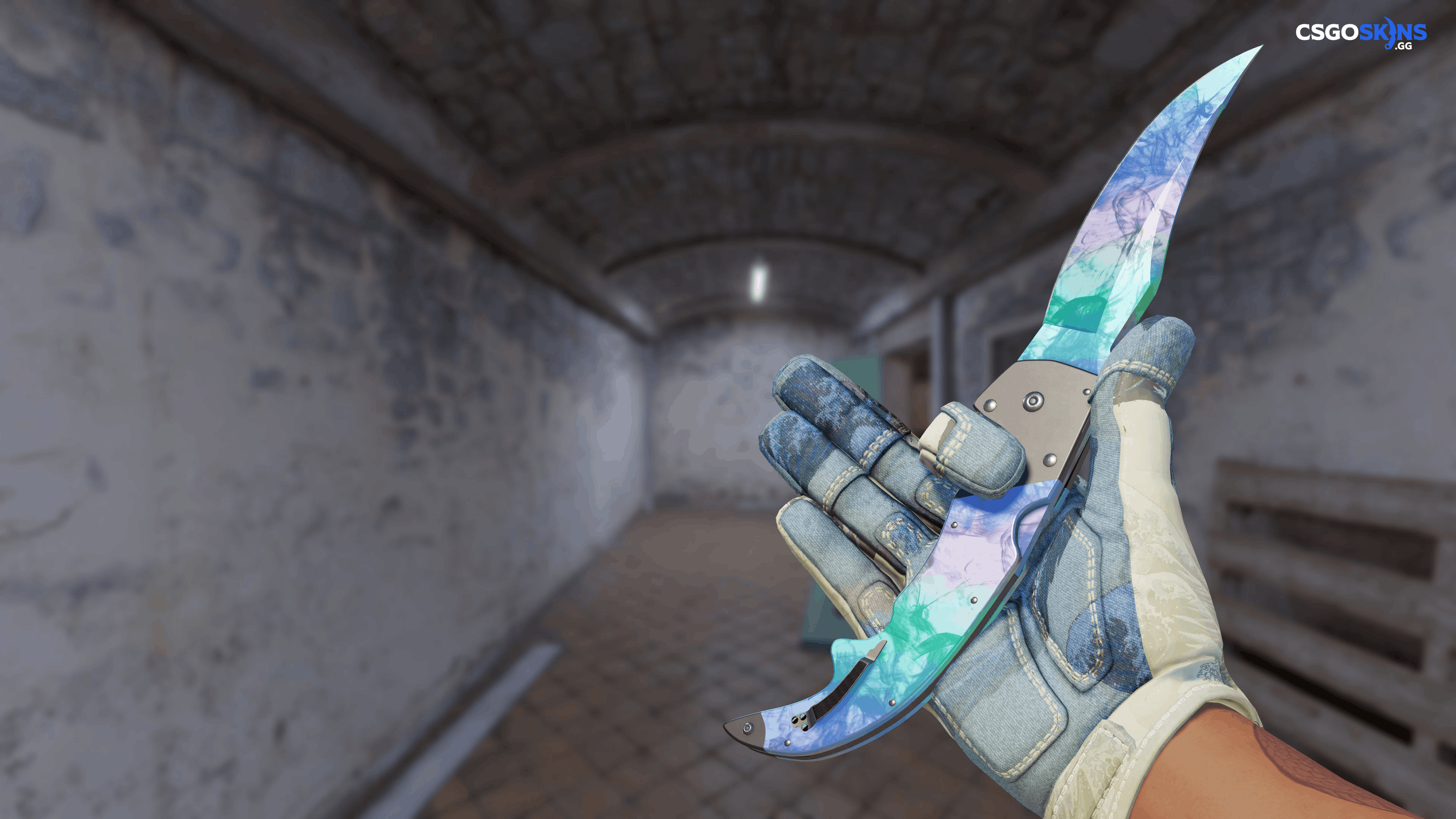 ★ Falchion Knife | Gamma Doppler Phase 1 Artwork
