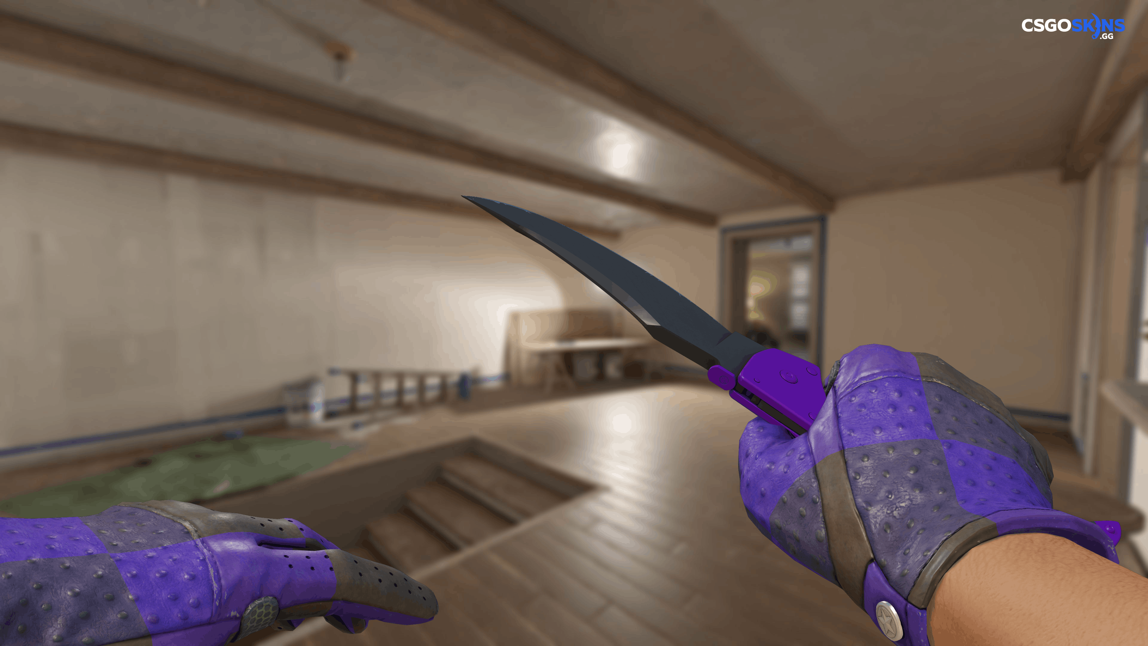 ★ Falchion Knife | Ultraviolet Artwork