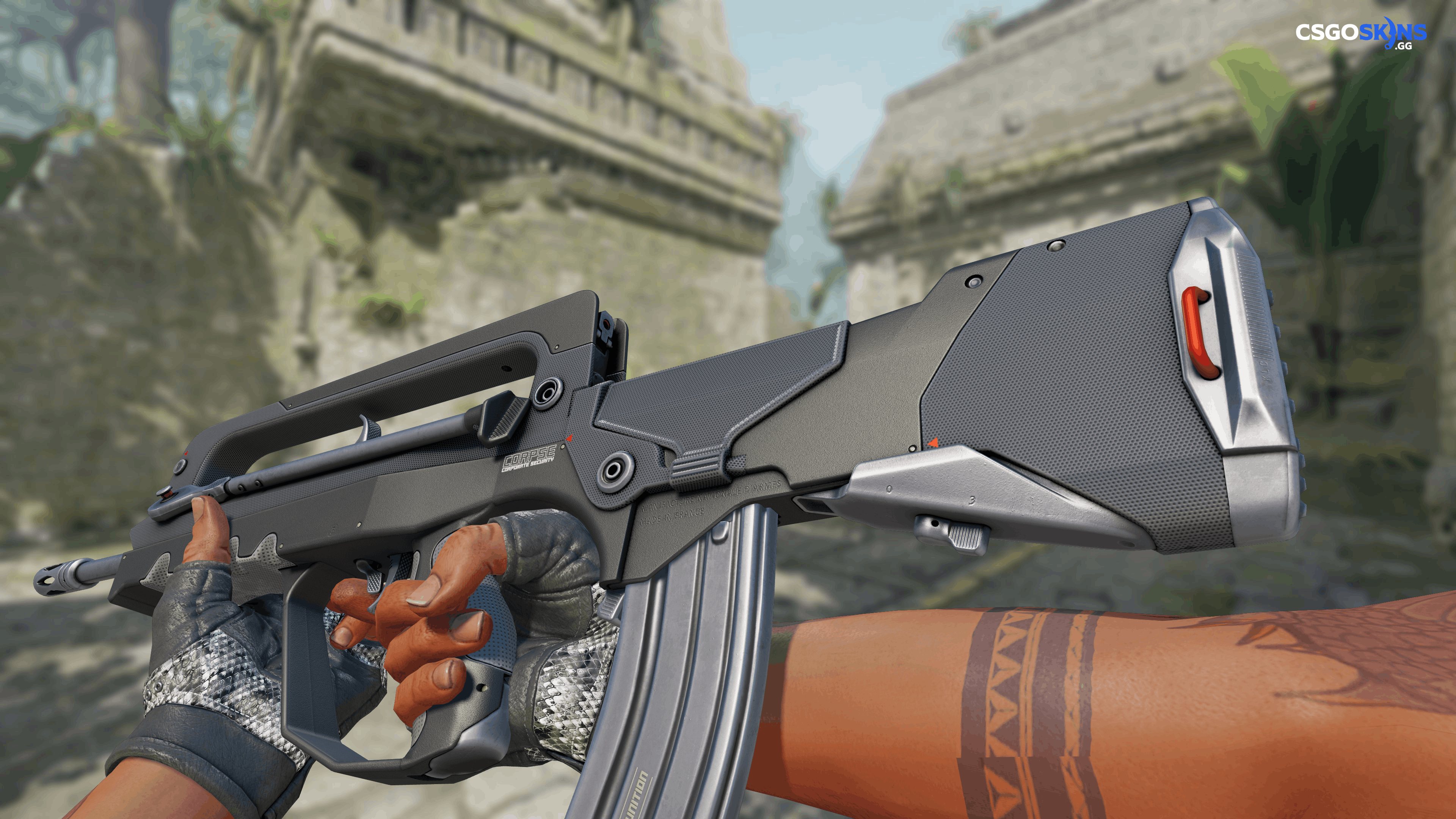 FAMAS | Corp Defense Artwork