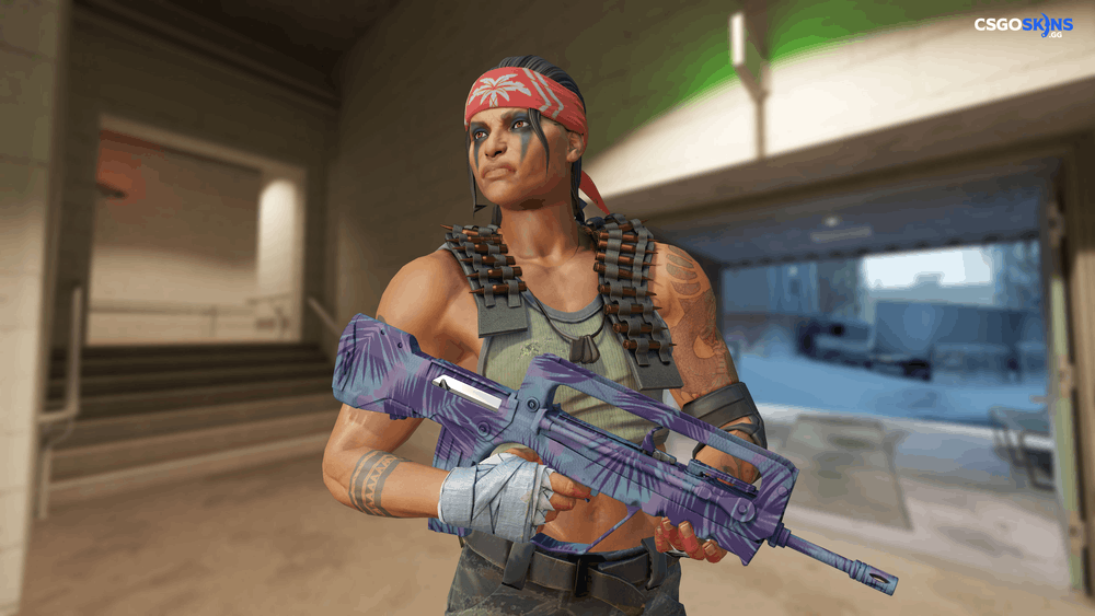 FAMAS | Sundown Artwork