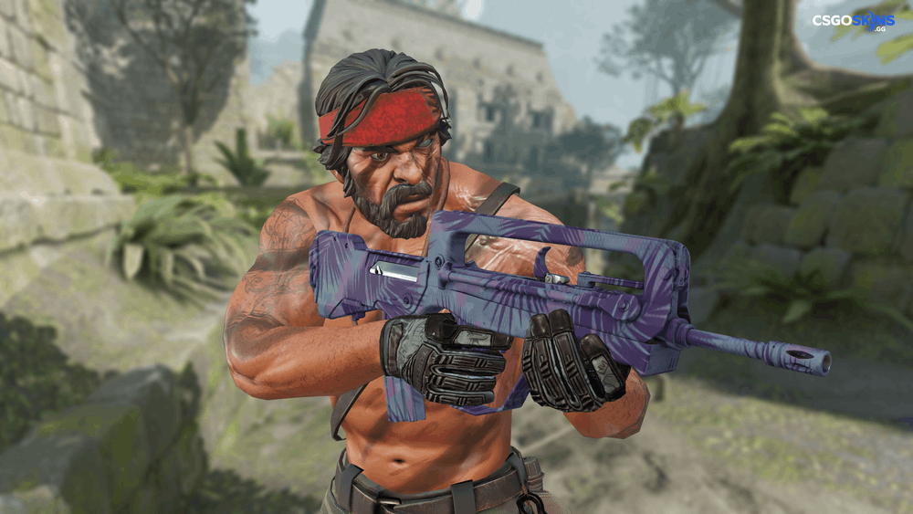 FAMAS | Sundown Artwork