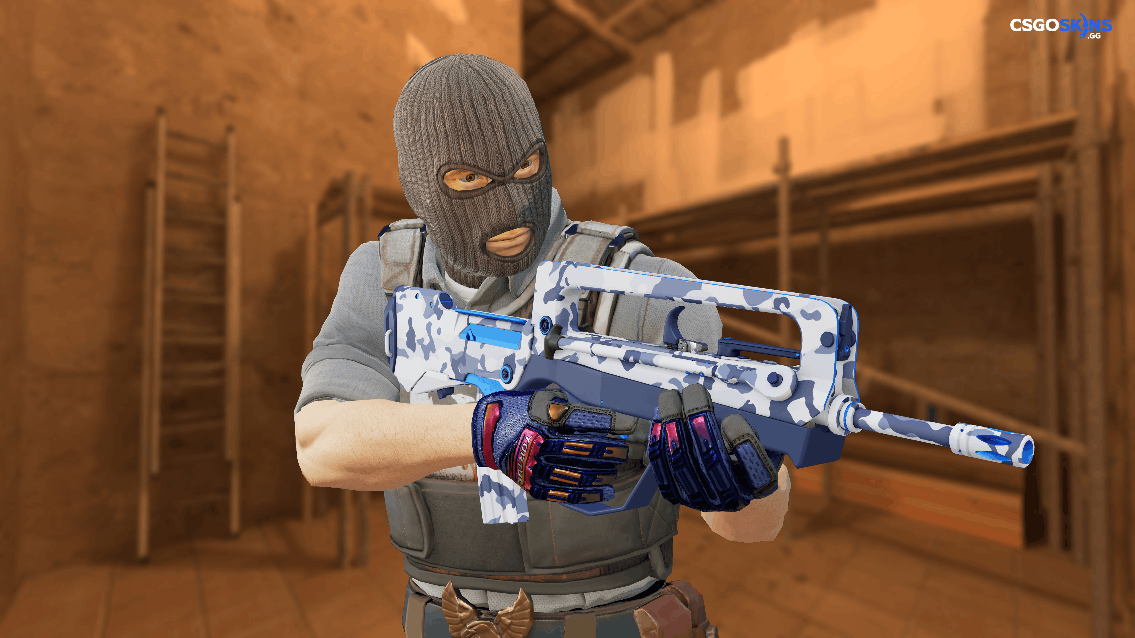 FAMAS | Yeti Camo Artwork