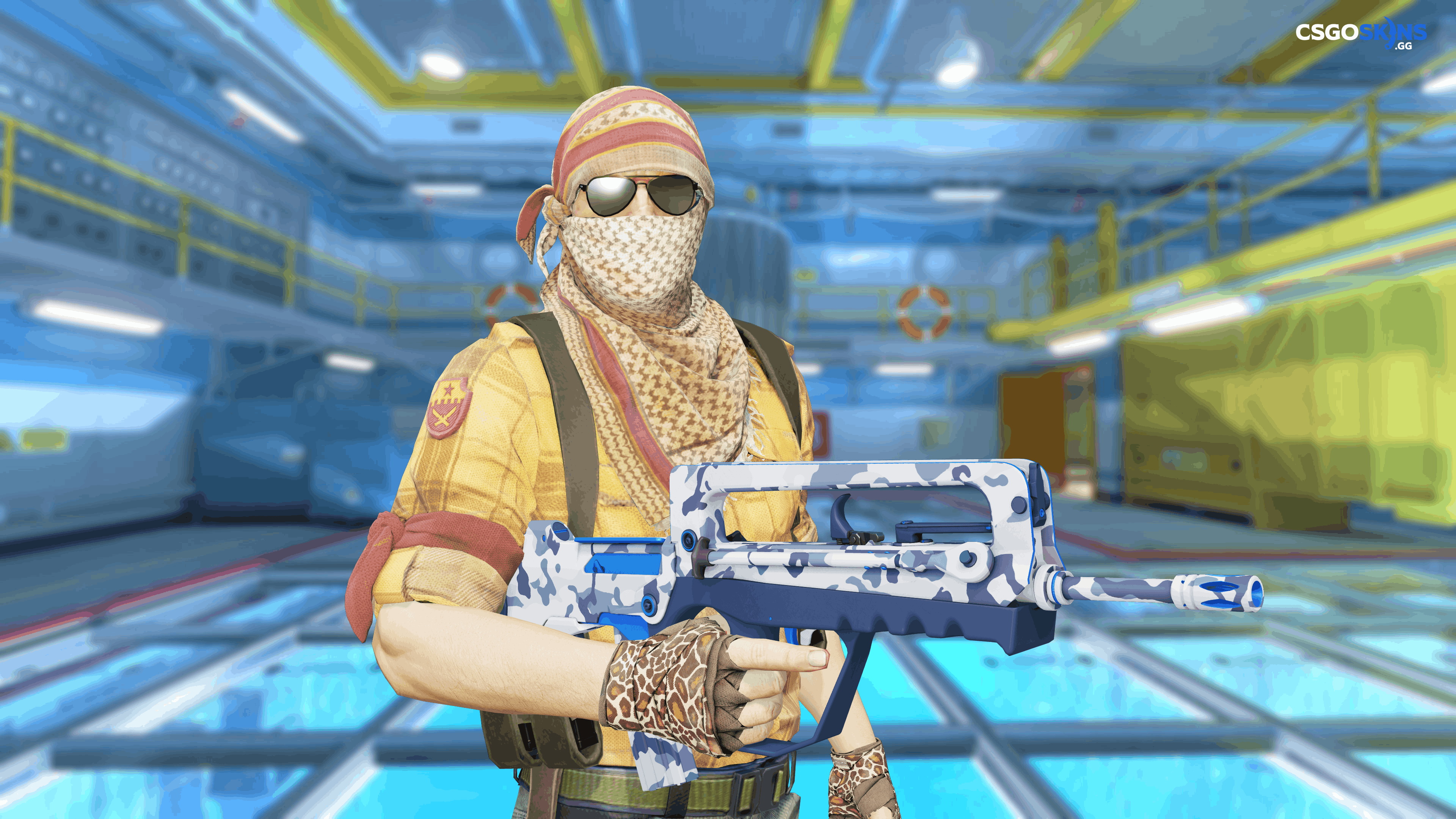 FAMAS | Yeti Camo Artwork