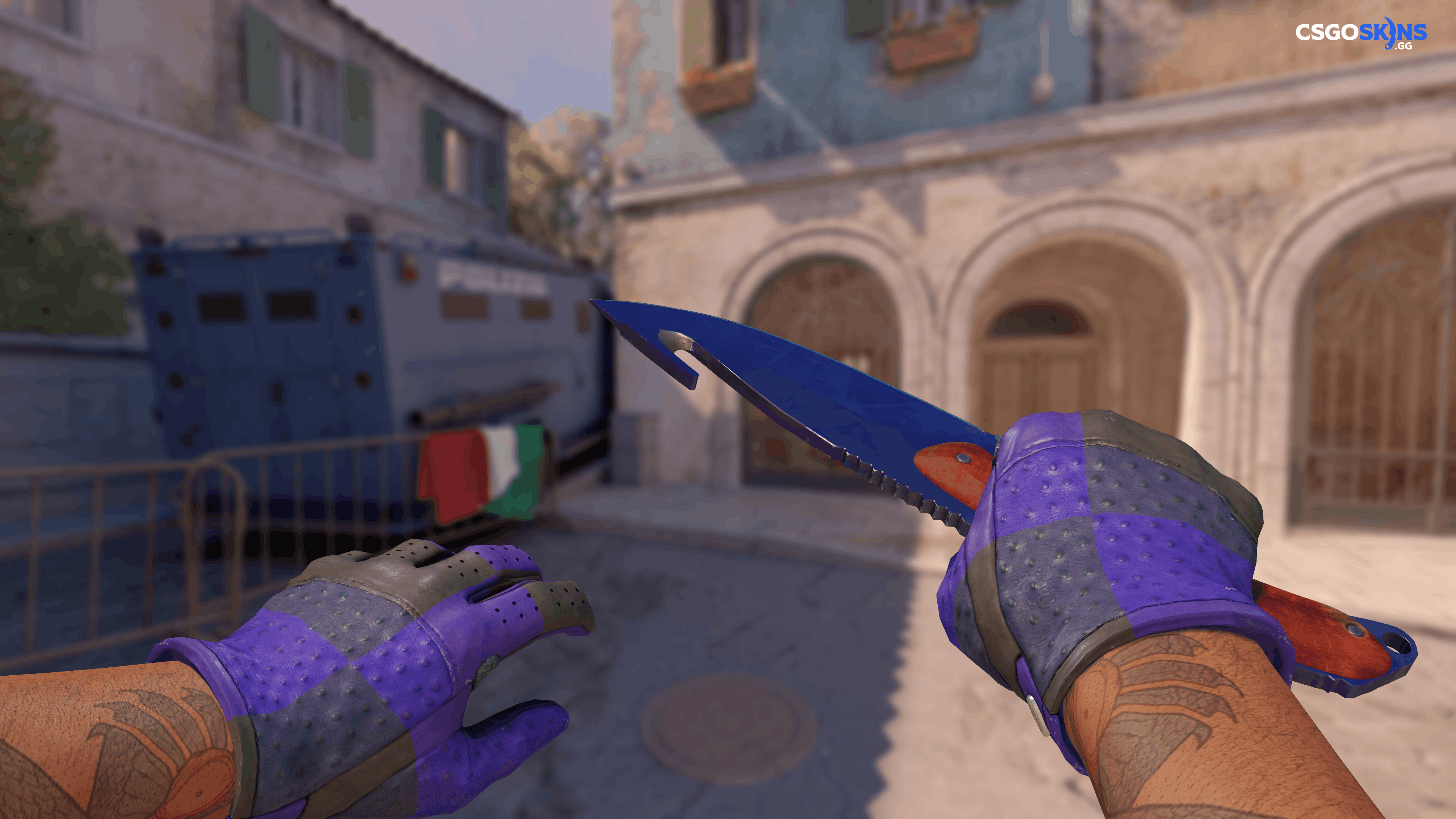 ★ Gut Knife | Doppler Black Pearl Artwork