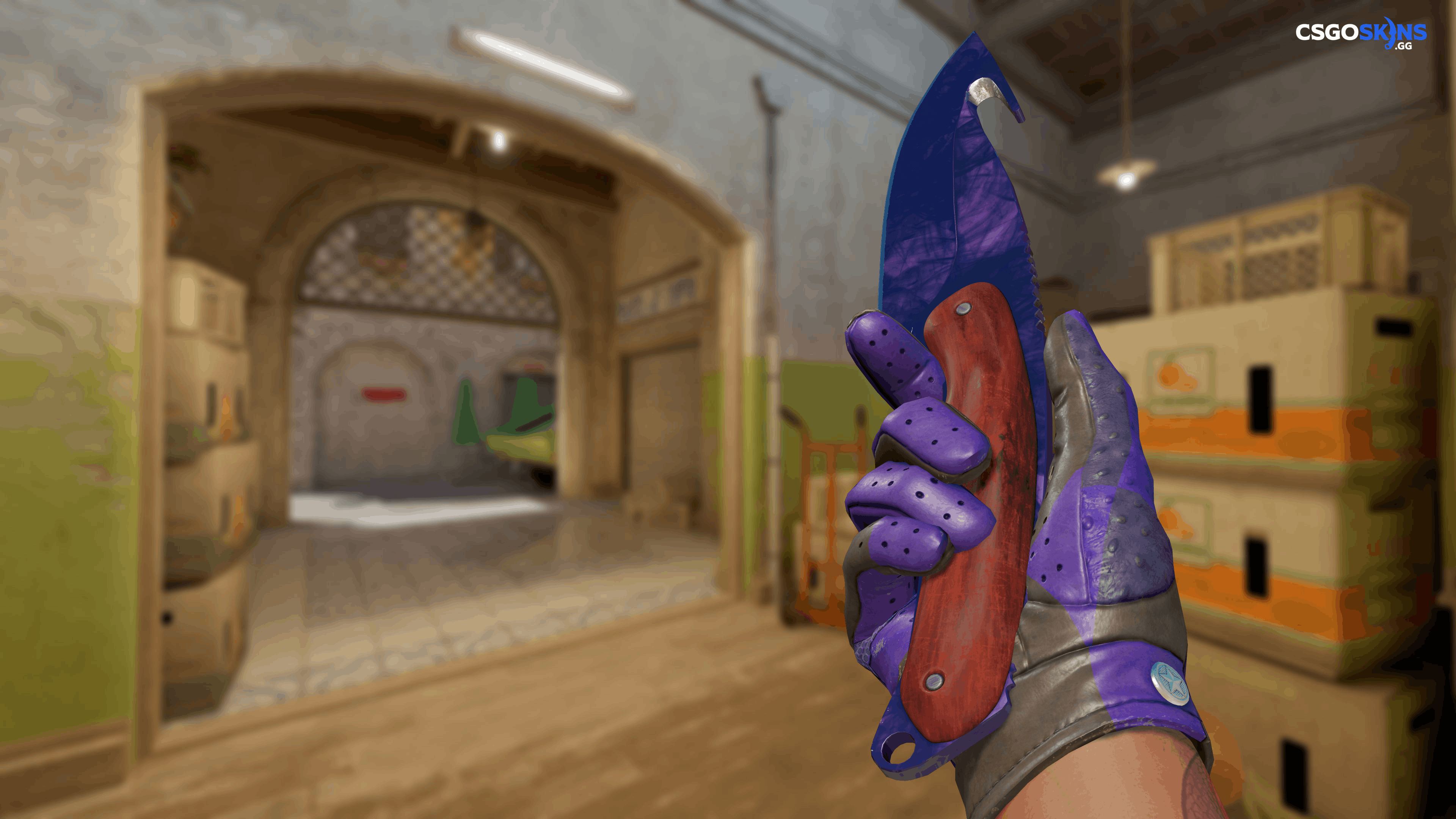 ★ Gut Knife | Doppler Black Pearl Artwork