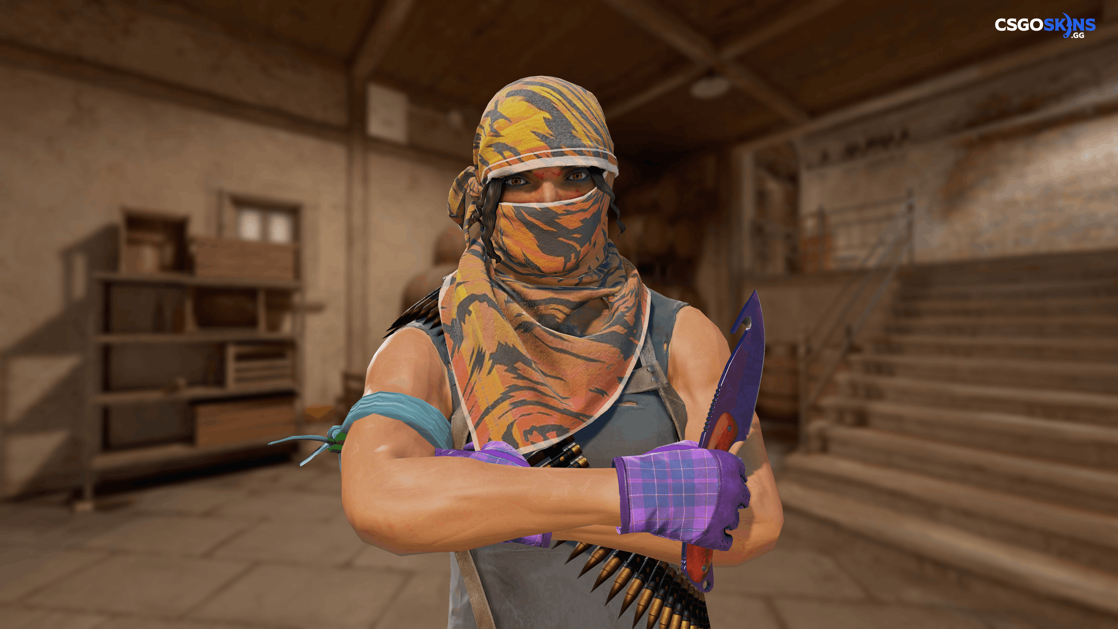★ Gut Knife | Doppler Black Pearl Artwork