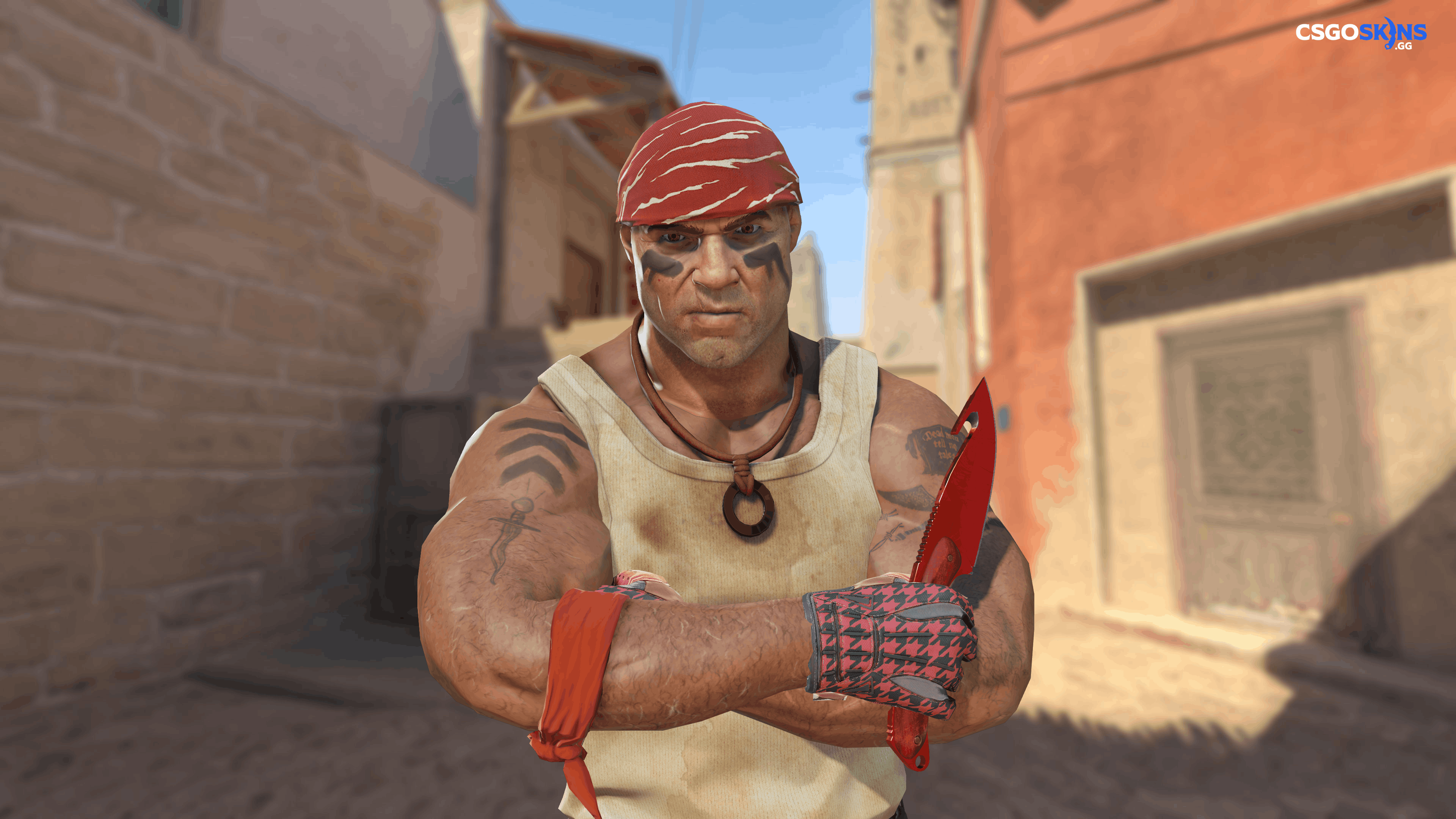★ Gut Knife | Doppler Ruby Artwork
