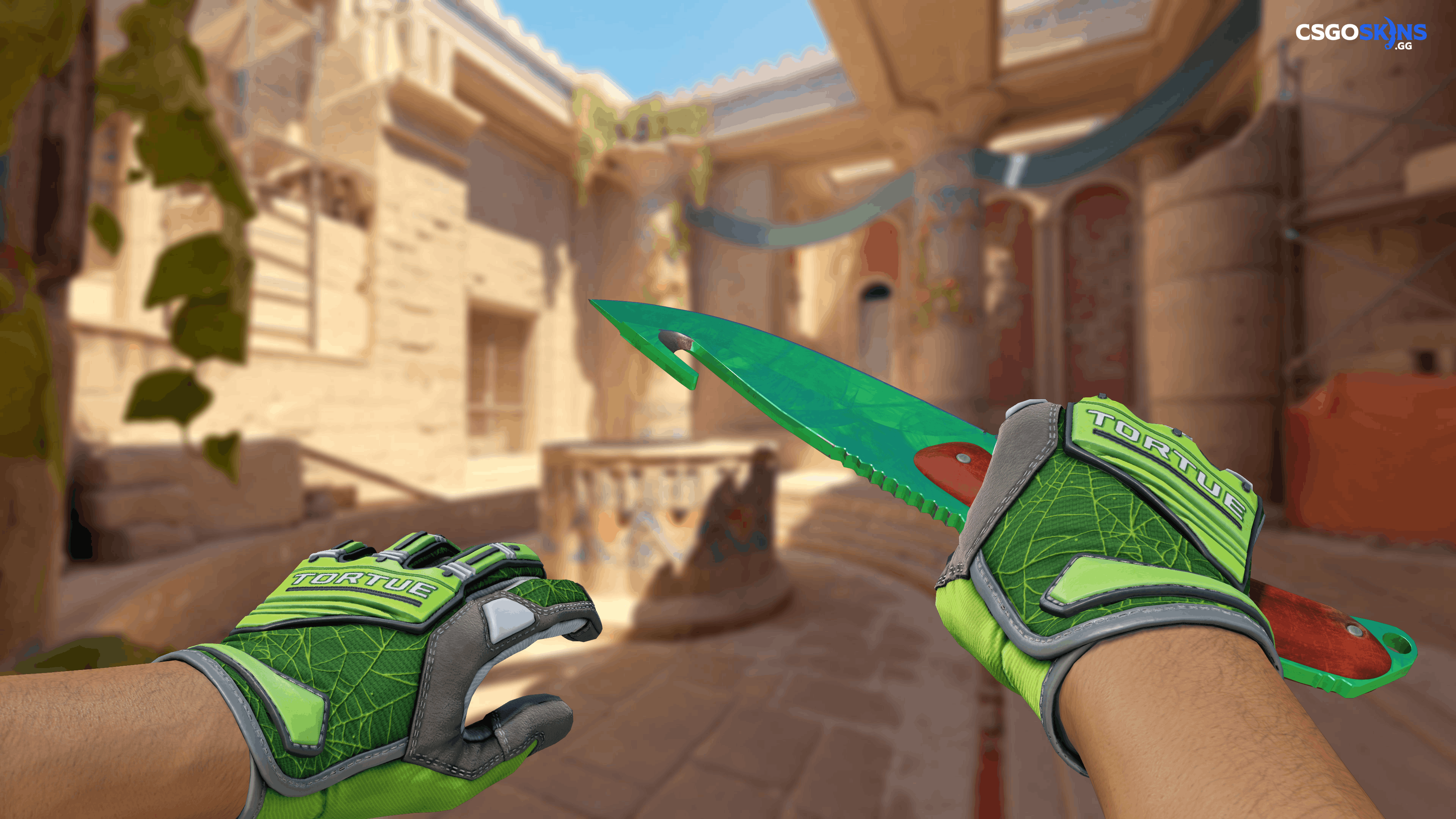 ★ Gut Knife | Gamma Doppler Emerald Artwork