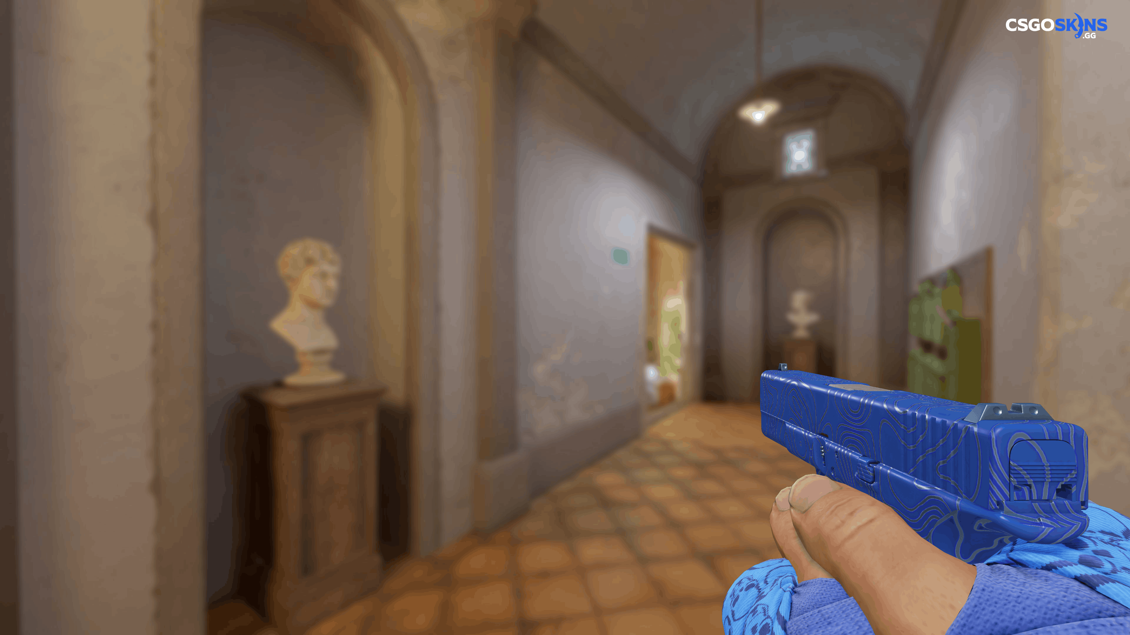 Glock-18 | Ocean Topo Artwork