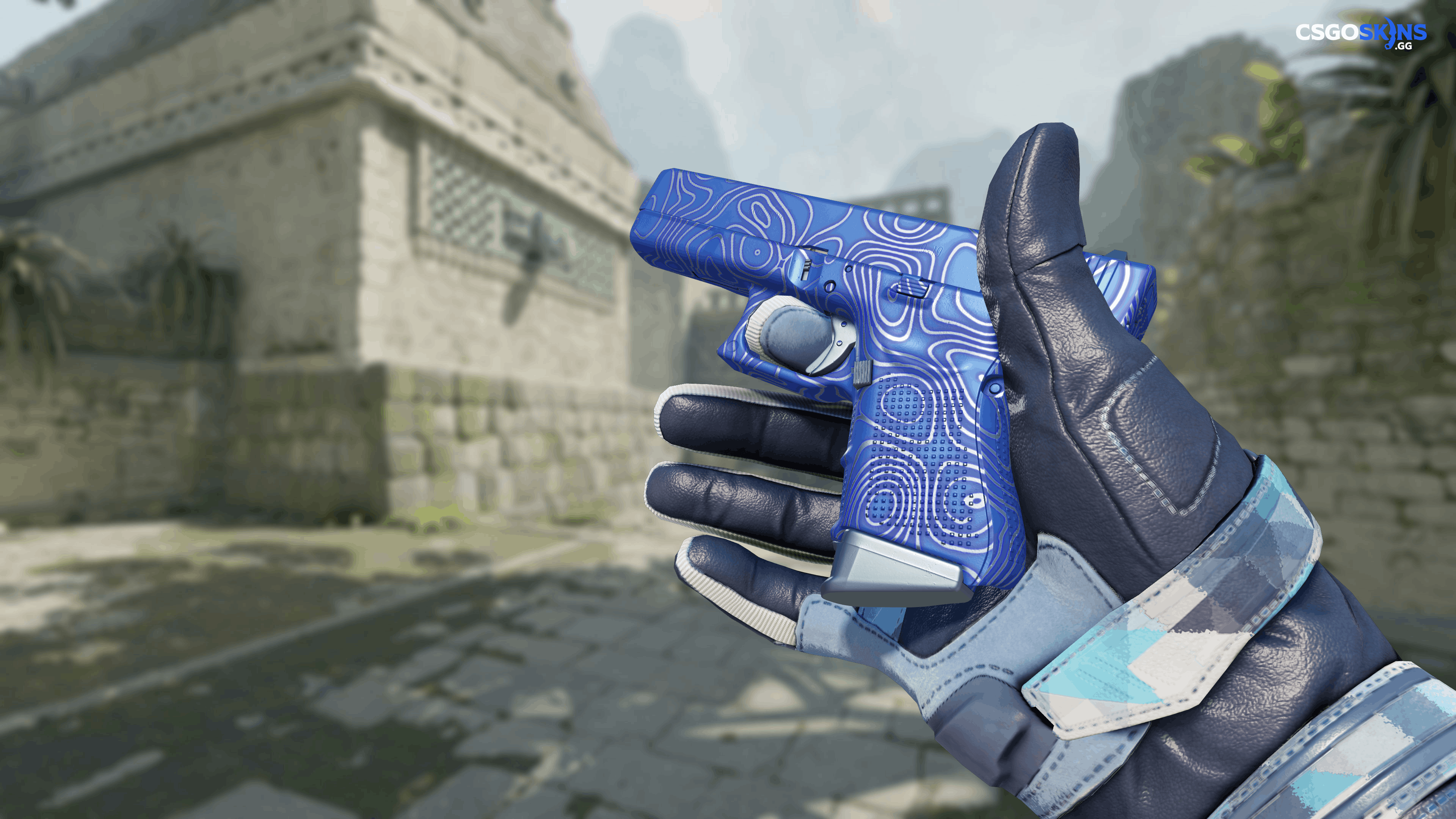 Glock-18 | Ocean Topo Artwork