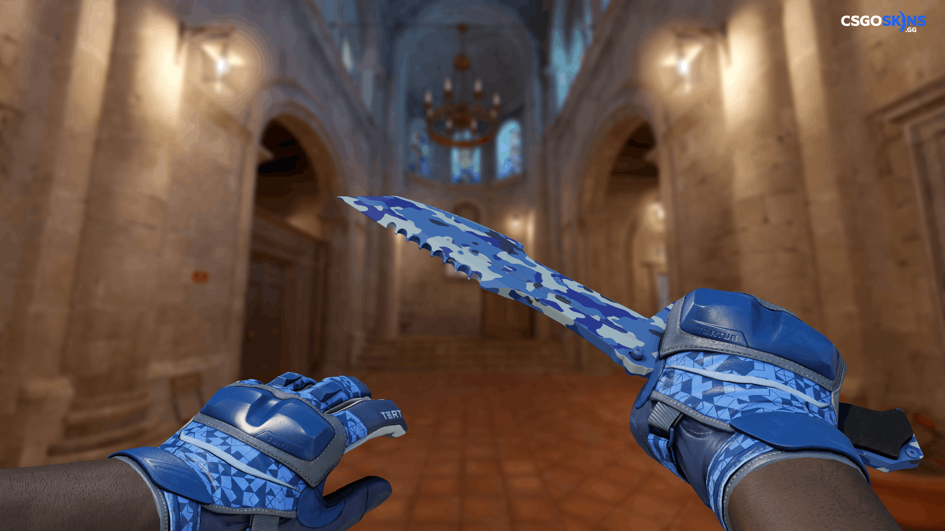 ★ Huntsman Knife | Bright Water Artwork