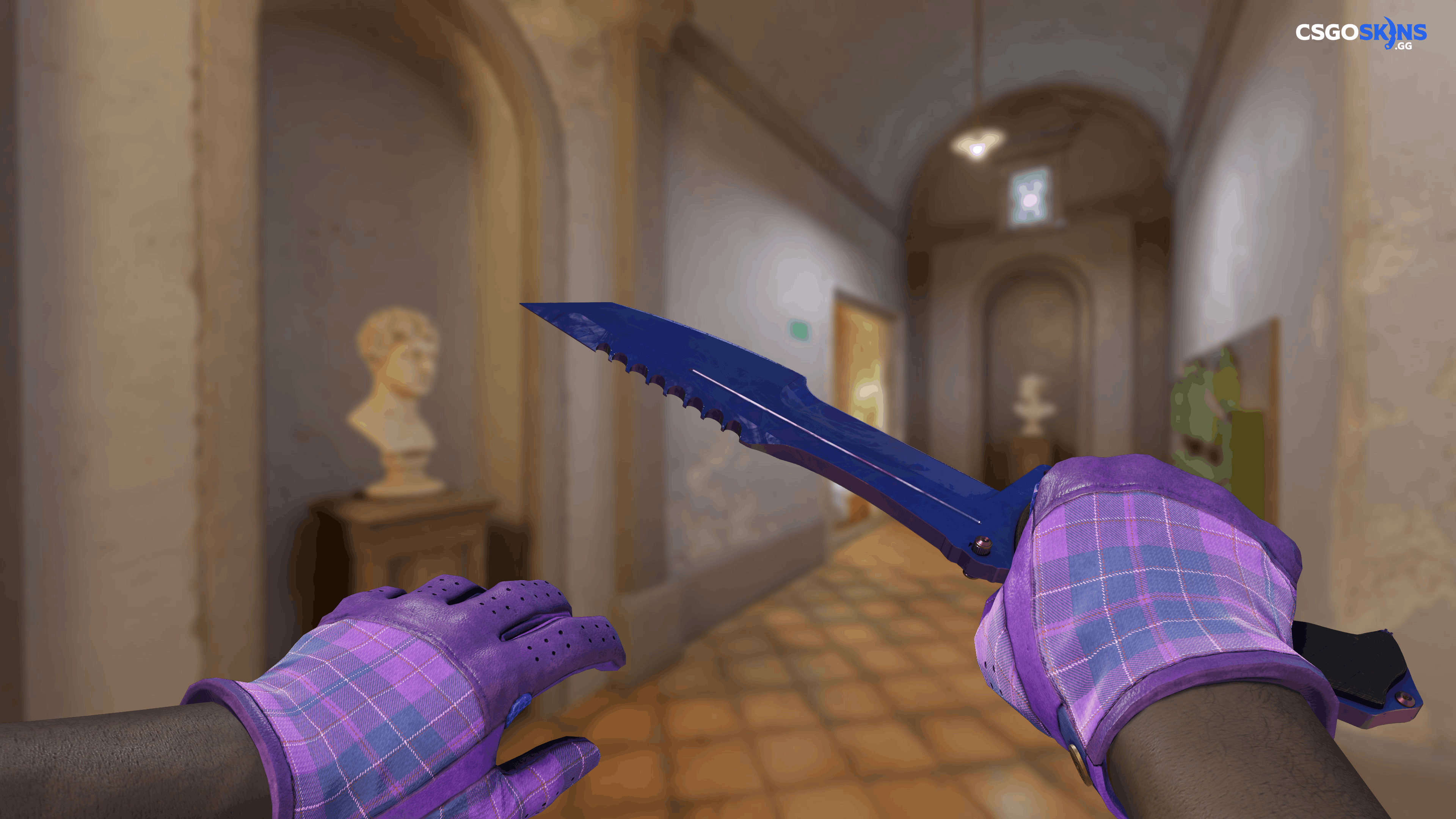 ★ Huntsman Knife | Doppler Black Pearl Artwork