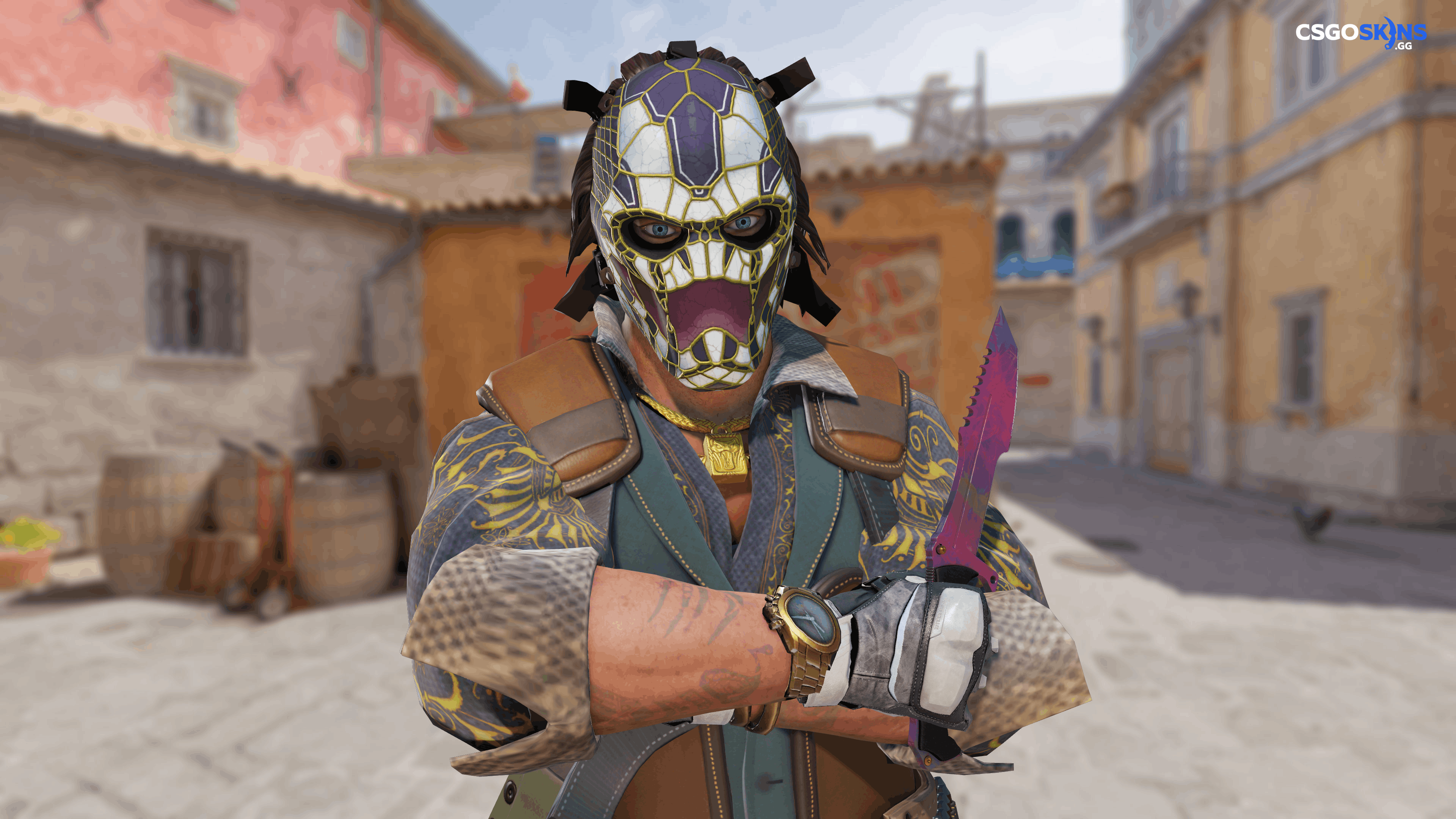 ★ Huntsman Knife | Doppler Phase 2 Artwork
