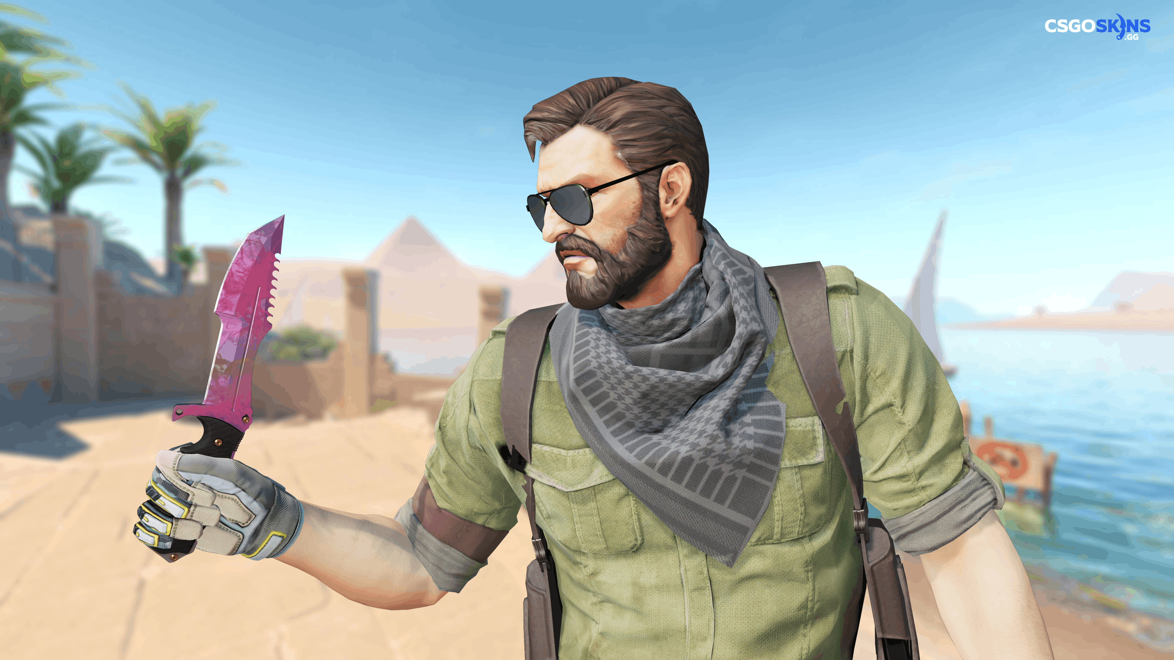 ★ Huntsman Knife | Doppler Phase 2 Artwork