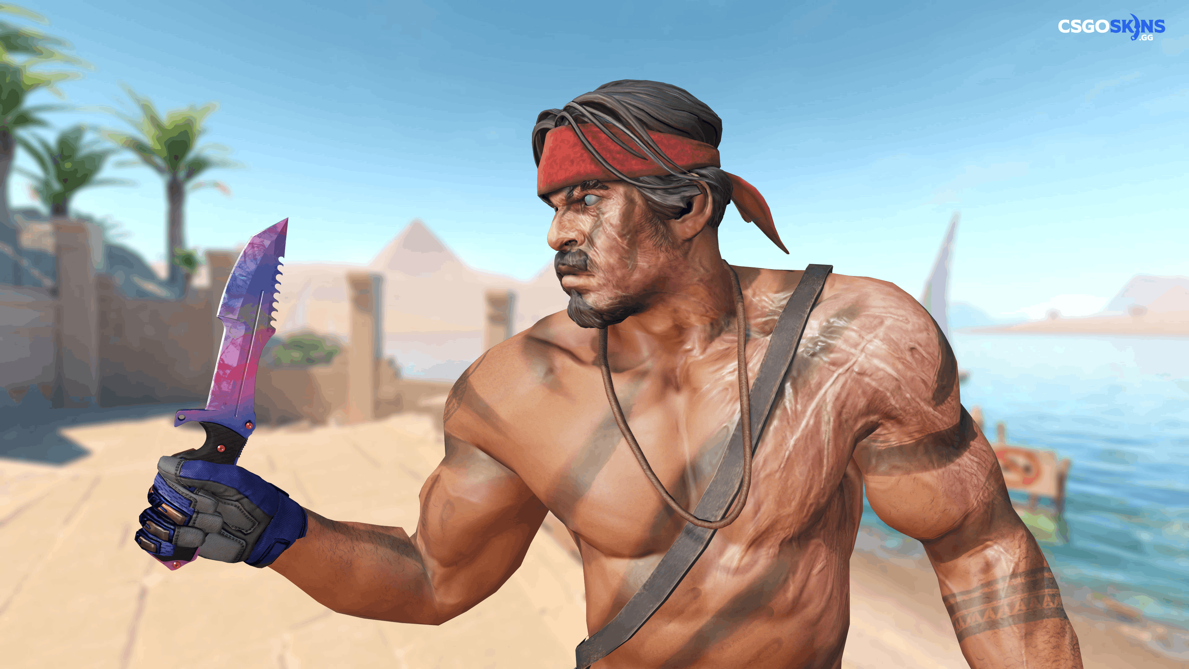 ★ Huntsman Knife | Doppler Artwork