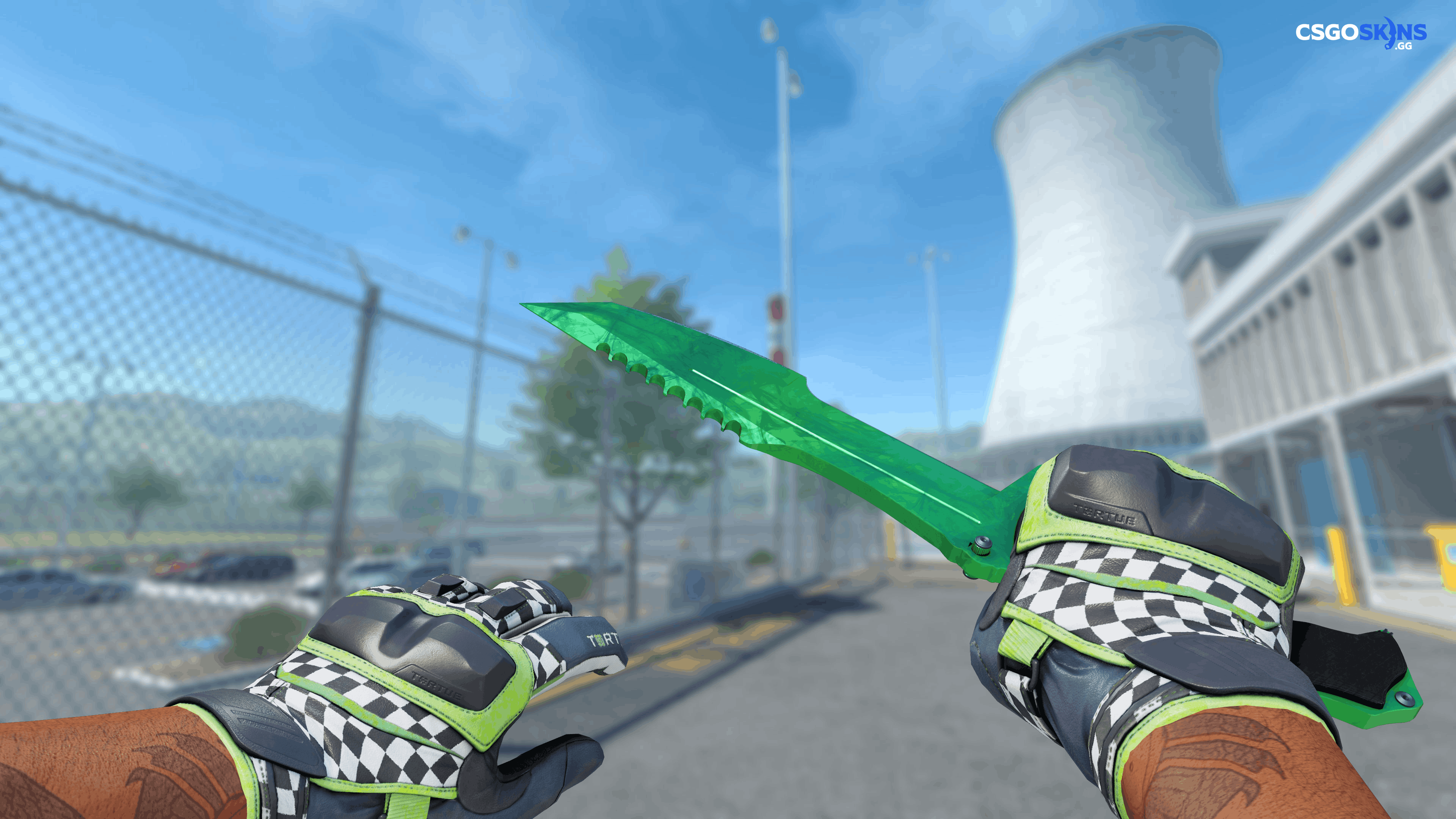 ★ Huntsman Knife | Gamma Doppler Emerald Artwork