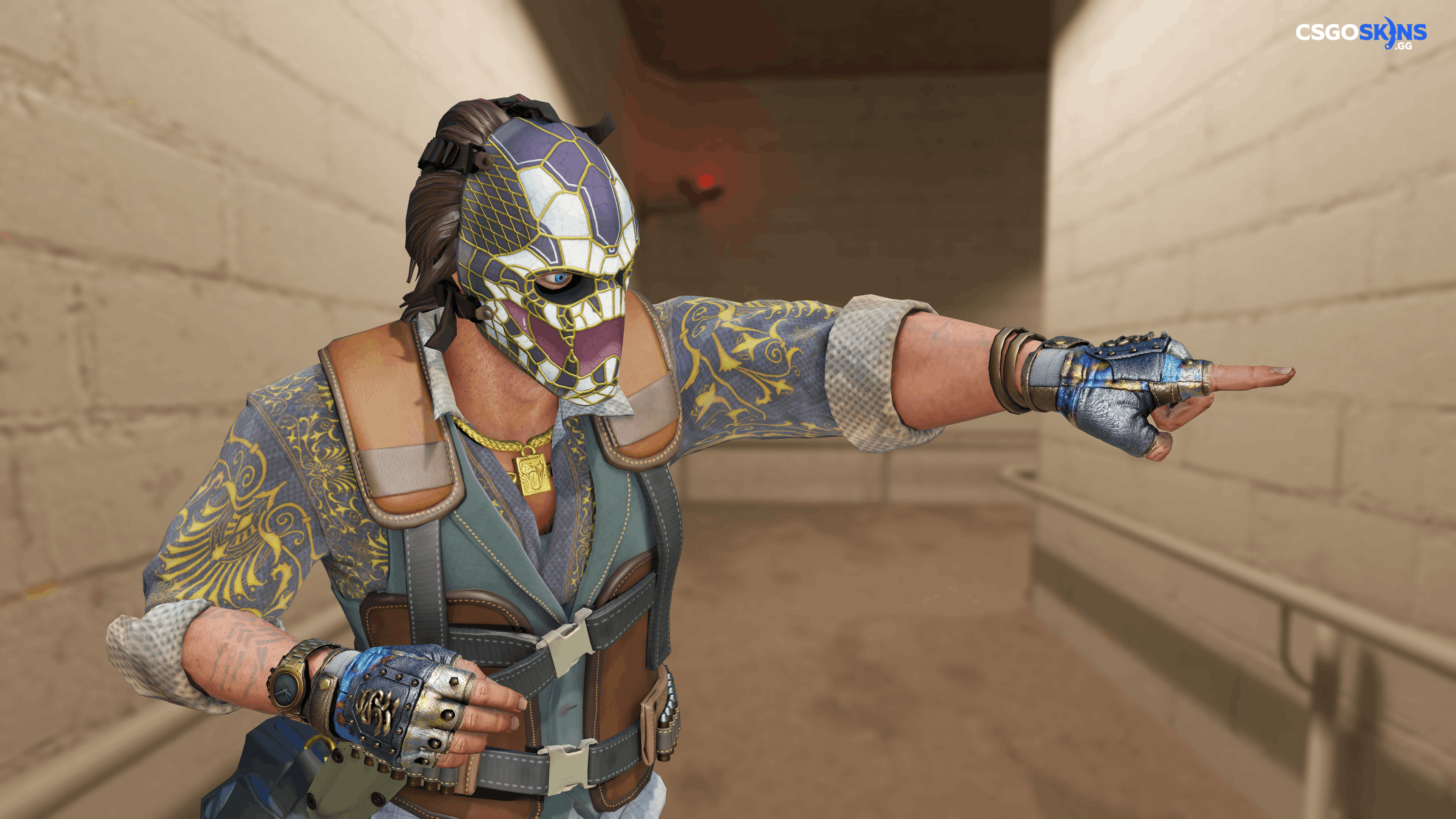 ★ Hydra Gloves | Case Hardened Artwork