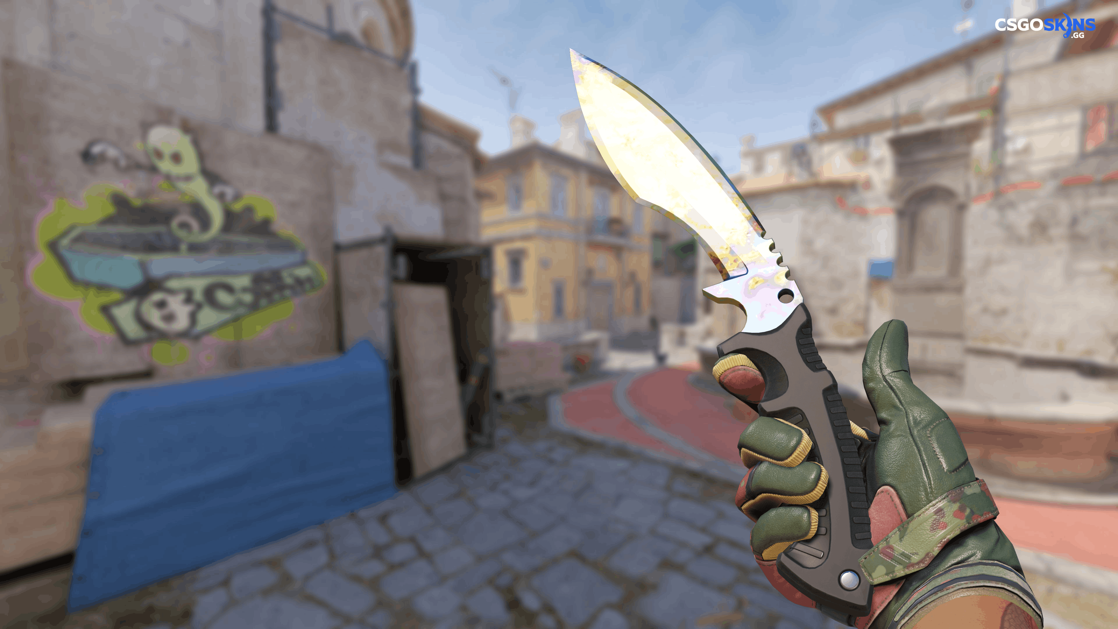 ★ Kukri Knife | Case Hardened Artwork