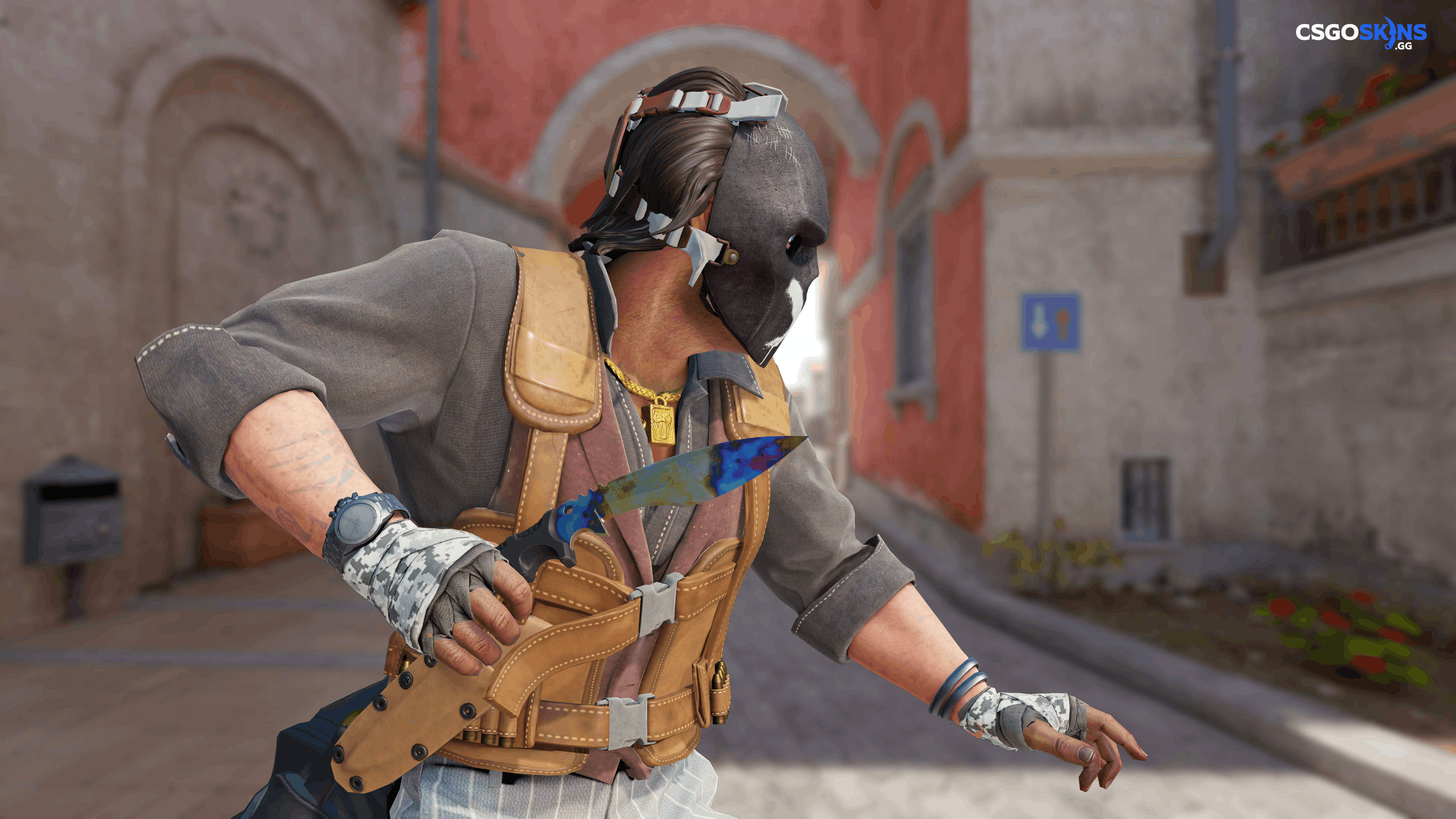★ Kukri Knife | Case Hardened Artwork