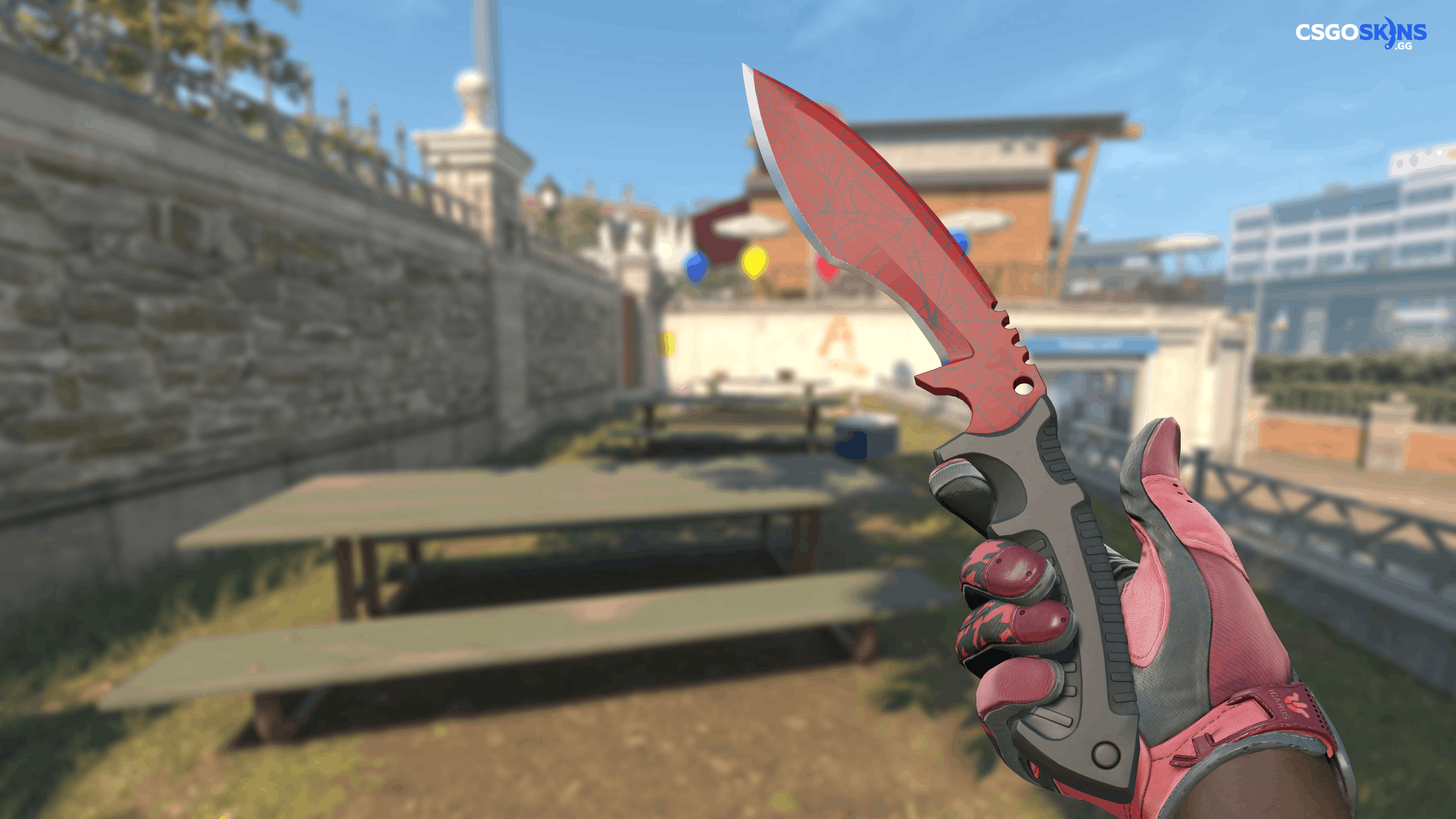 ★ Kukri Knife | Crimson Web Artwork