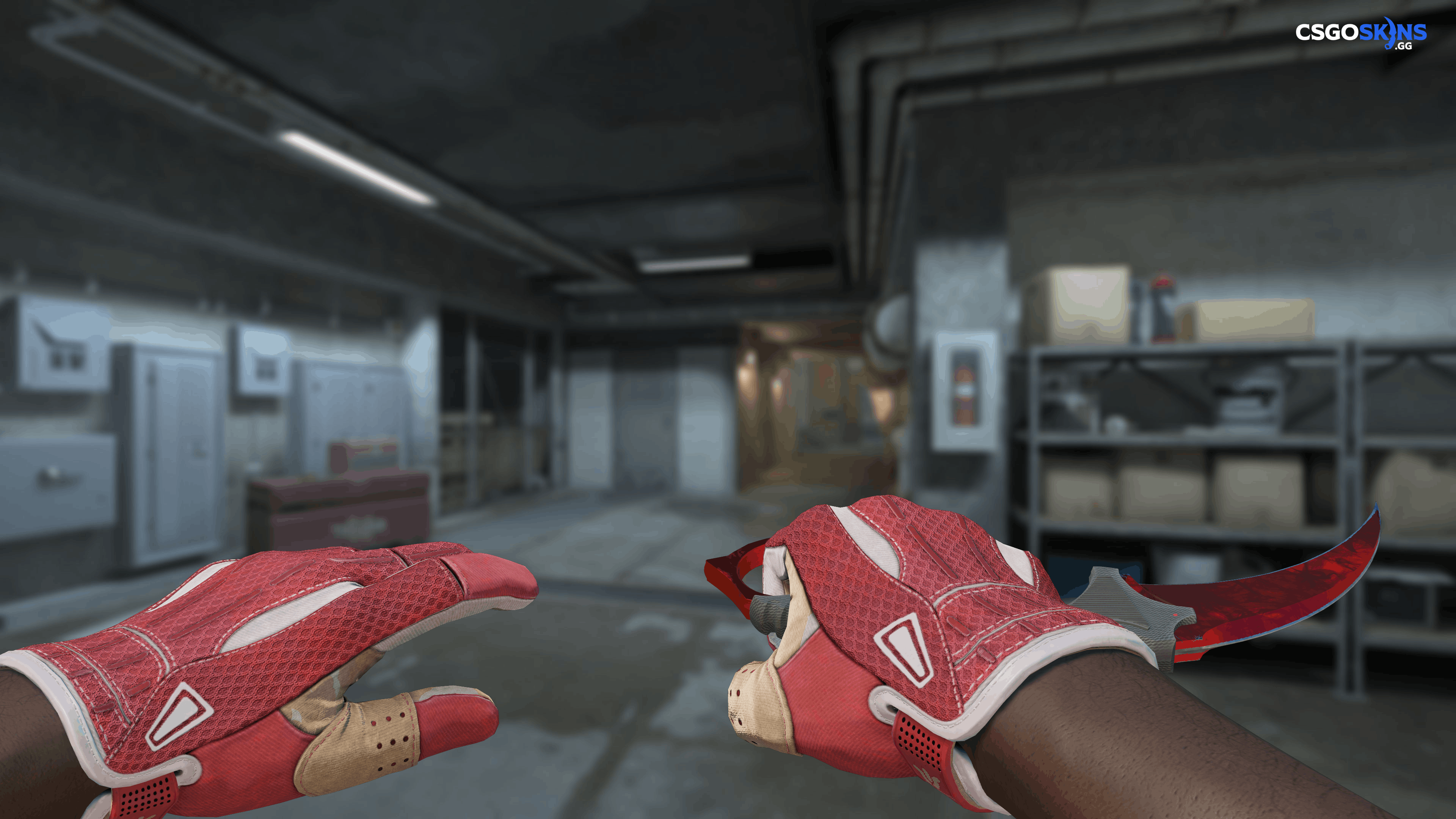 ★ Karambit | Doppler Ruby Artwork